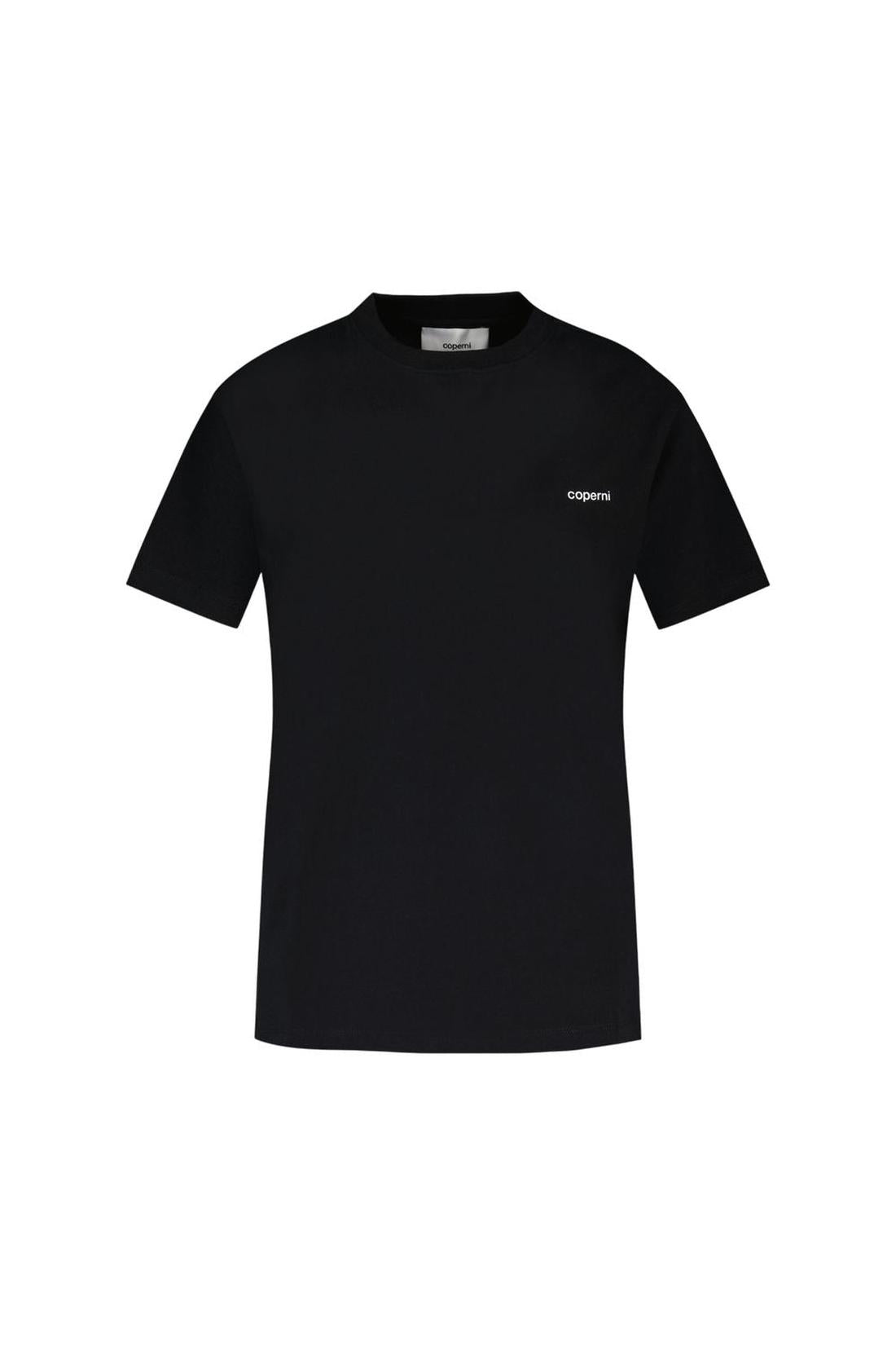 Coperni-Boxy T-Shirt - Coperni - Baumwolle - Schwarz-Shirts-Black-Deal-Outlet-by-ARCHIVIST