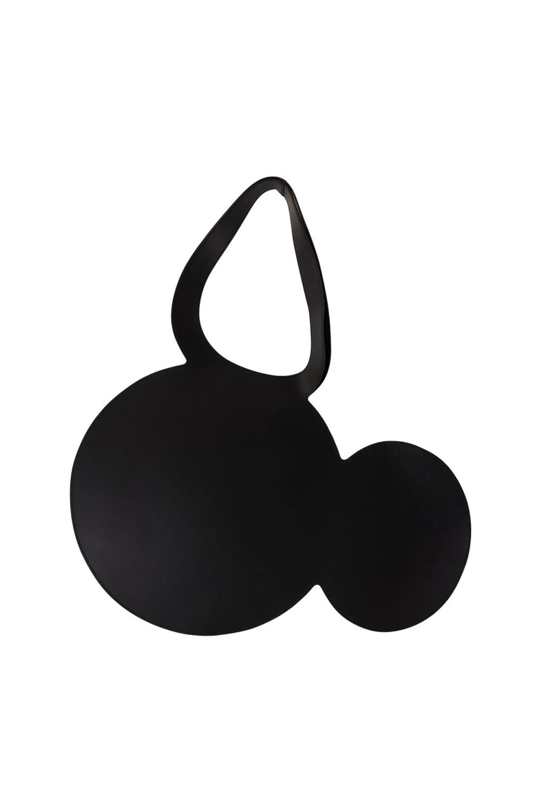 Mickey Mouse Shopping Bag - Coperni x Disney - Leather - Black