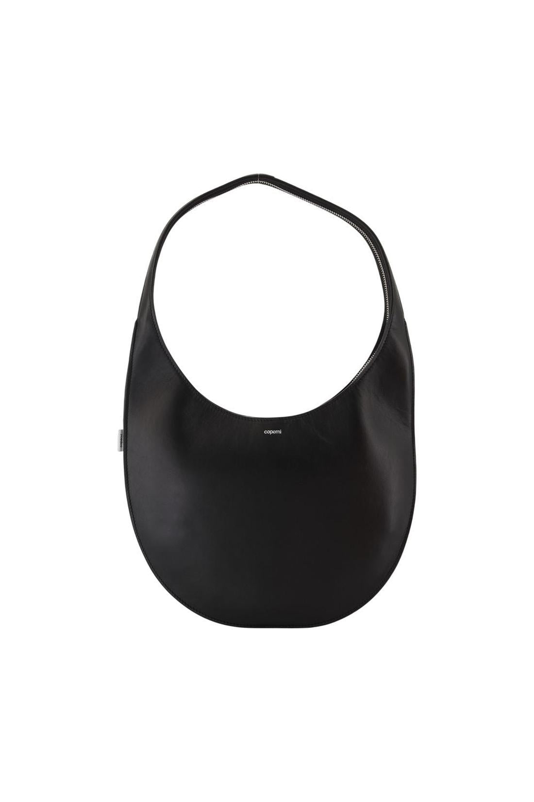 Coperni-Soft Swipe Schultertasche Medium - Coperni - Leder - Schwarz-Taschen-Black-Deal-Outlet-by-ARCHIVIST