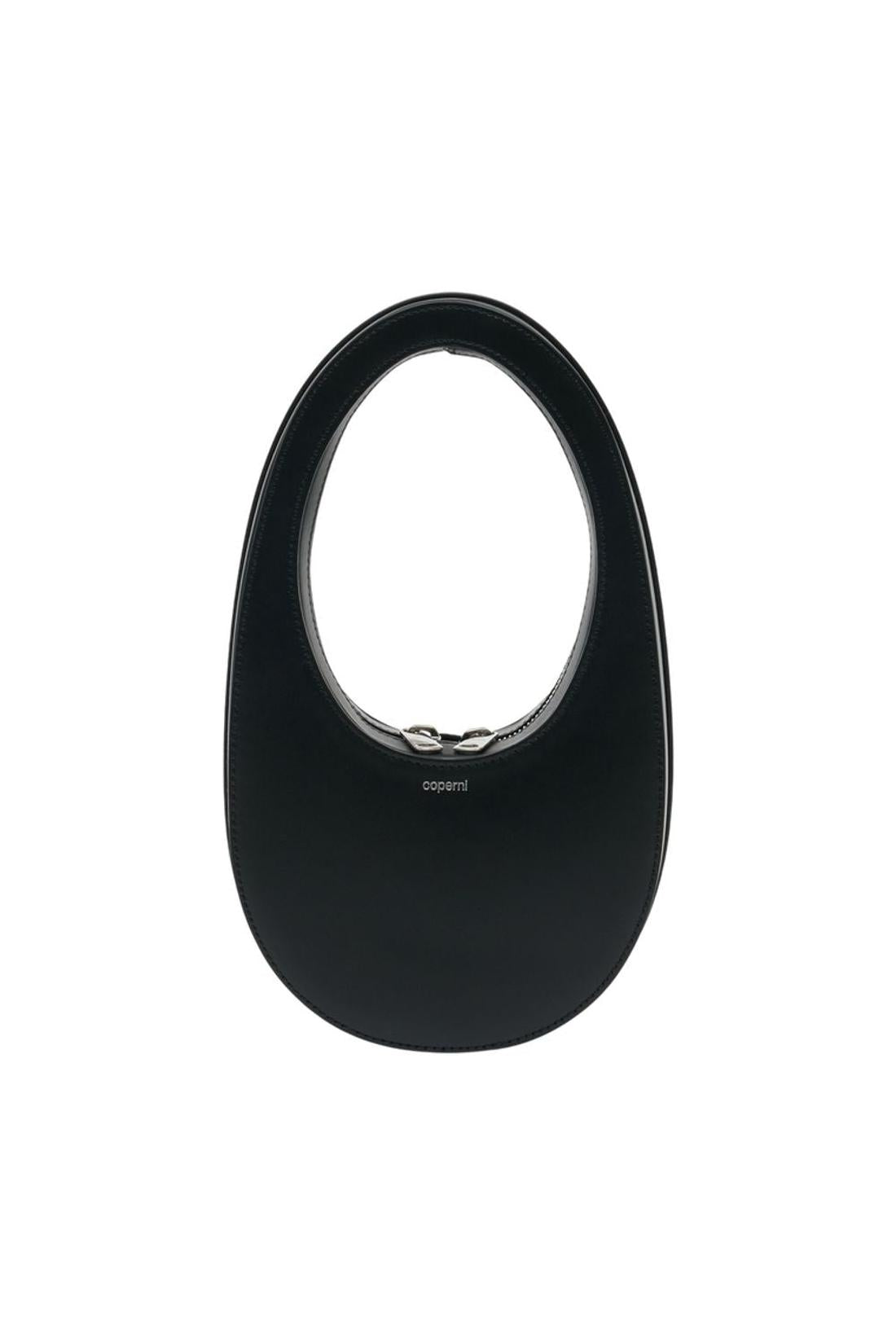 Mini Swipe Bag Handtasche - Coperni - Leder - Schwarz