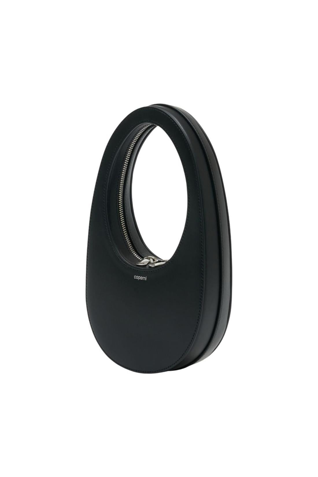 Mini Swipe Bag Handtasche - Coperni - Leder - Schwarz