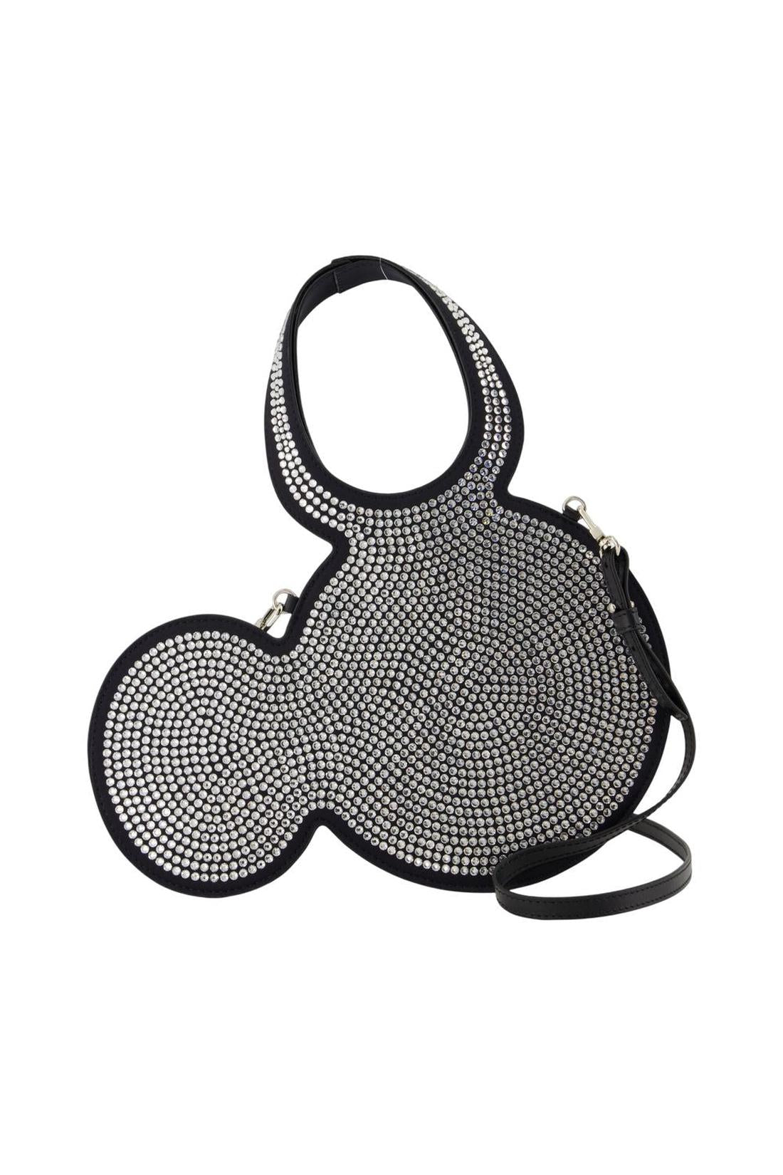 Coperni-Mini Mickey Schultertasche - Coperni x Disney - Satin - Schwarz-Taschen-Black-Deal-Outlet-by-ARCHIVIST