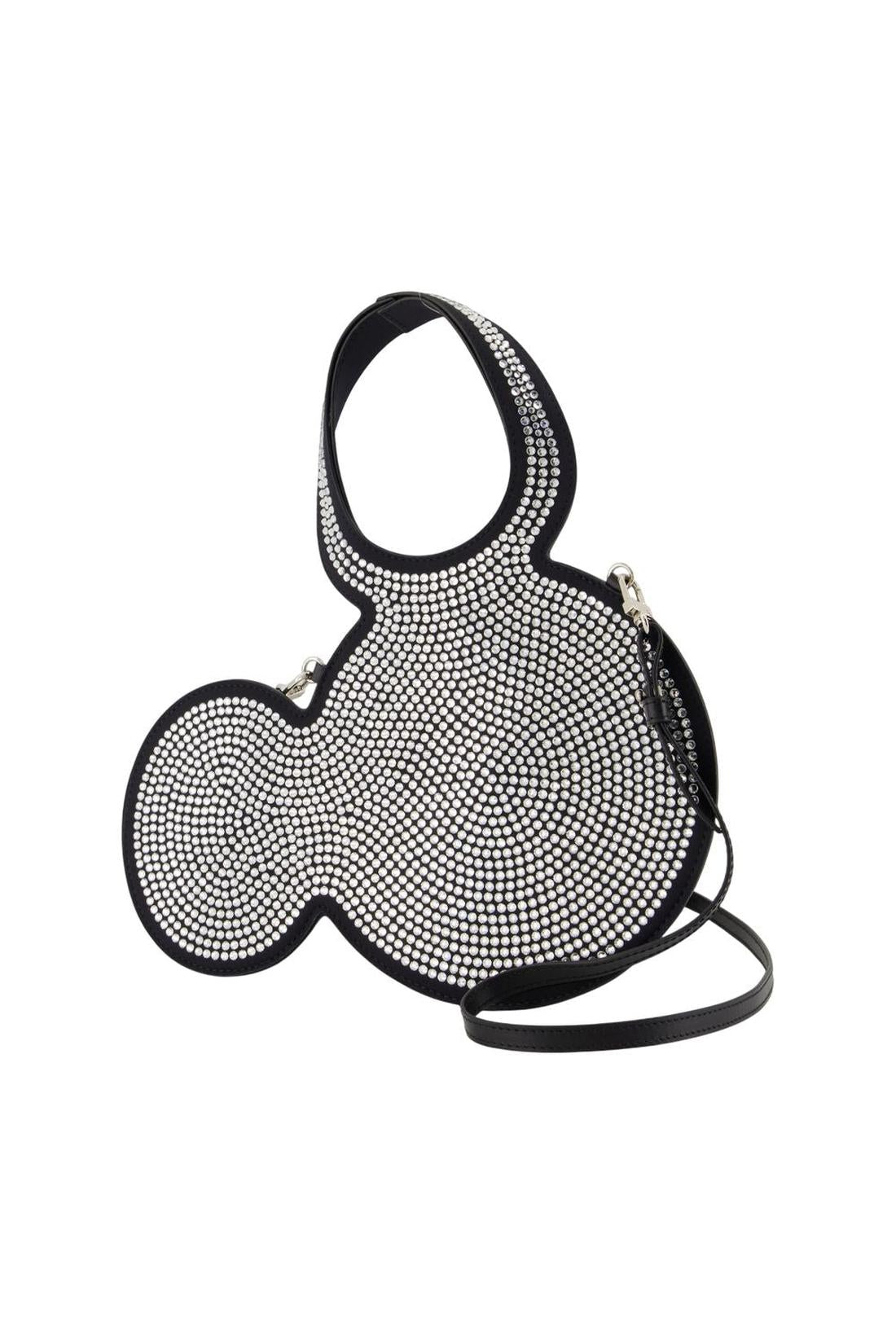 Coperni-Mini Mickey Schultertasche - Coperni x Disney - Satin - Schwarz-Taschen-Black-Deal-Outlet-by-ARCHIVIST