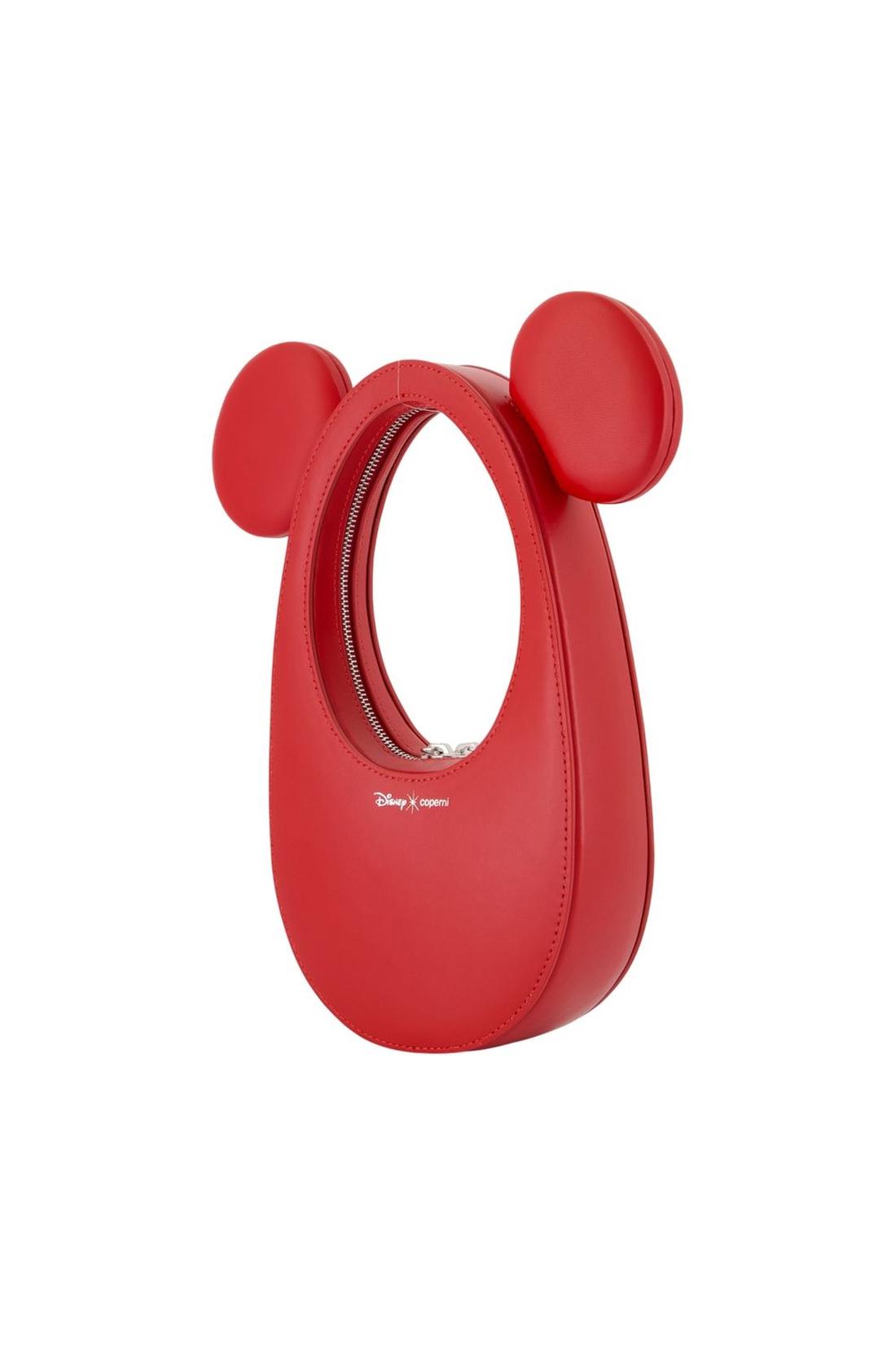 Mickey Swipe Handtasche - Coperni x Disney - Leder - Rot-Taschen-Coperni-ARCHIVIST