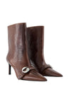 Coperni-Belt Stiefeletten - Coperni - Leder - Braun-Stiefel & Stiefeletten-Black-Deal-Outlet-by-ARCHIVIST