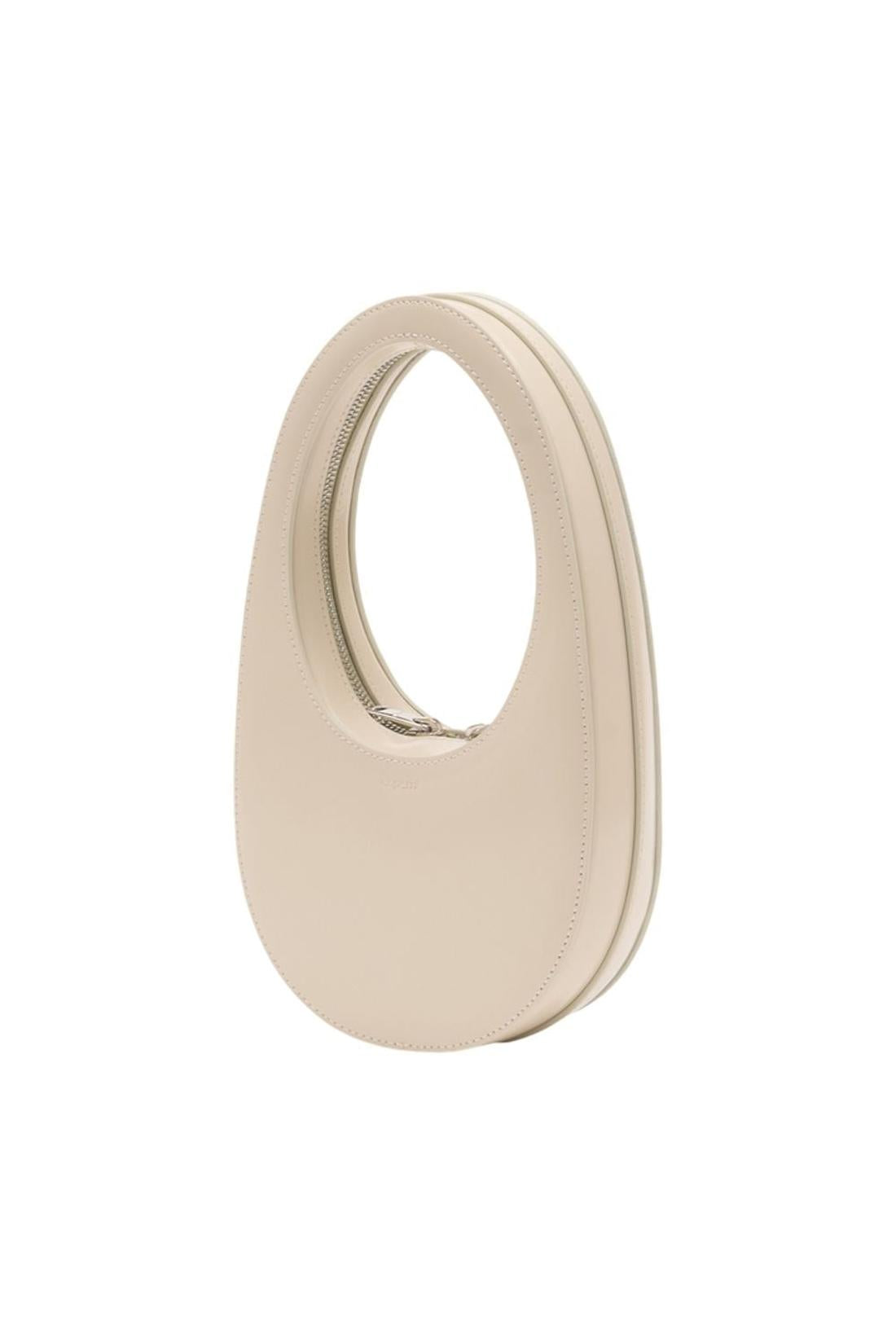 Mini Swipe Handtasche - Coperni - Leder - Beige-Taschen-Coperni-OUTLET-ARCHIVIST-ARCHIVE-SALE