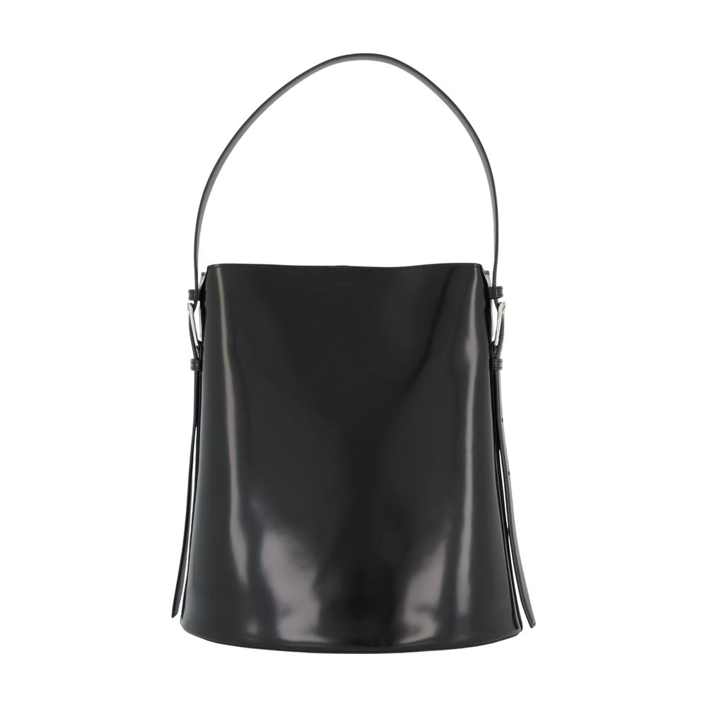 Ergonomische Einkaufstasche – Coperni – Leder – Schwarz