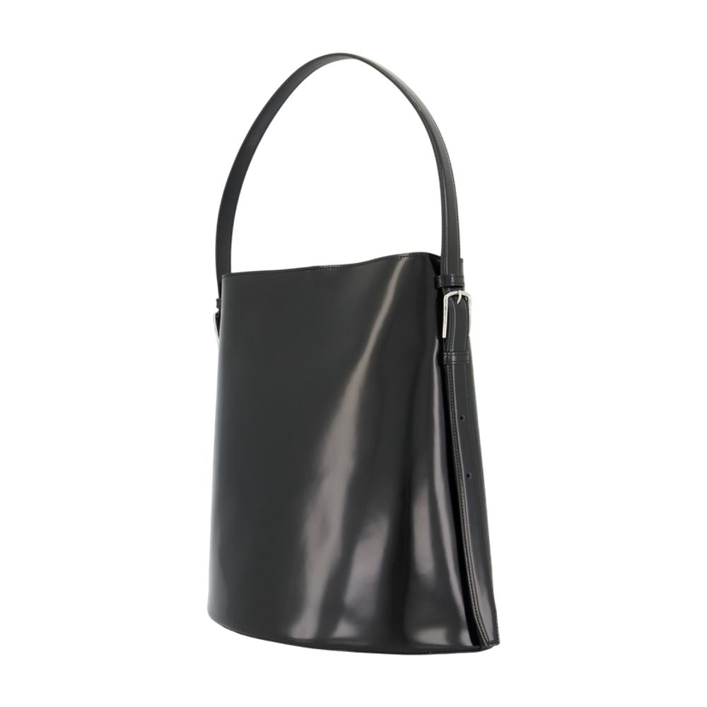 Ergonomische Einkaufstasche – Coperni – Leder – Schwarz