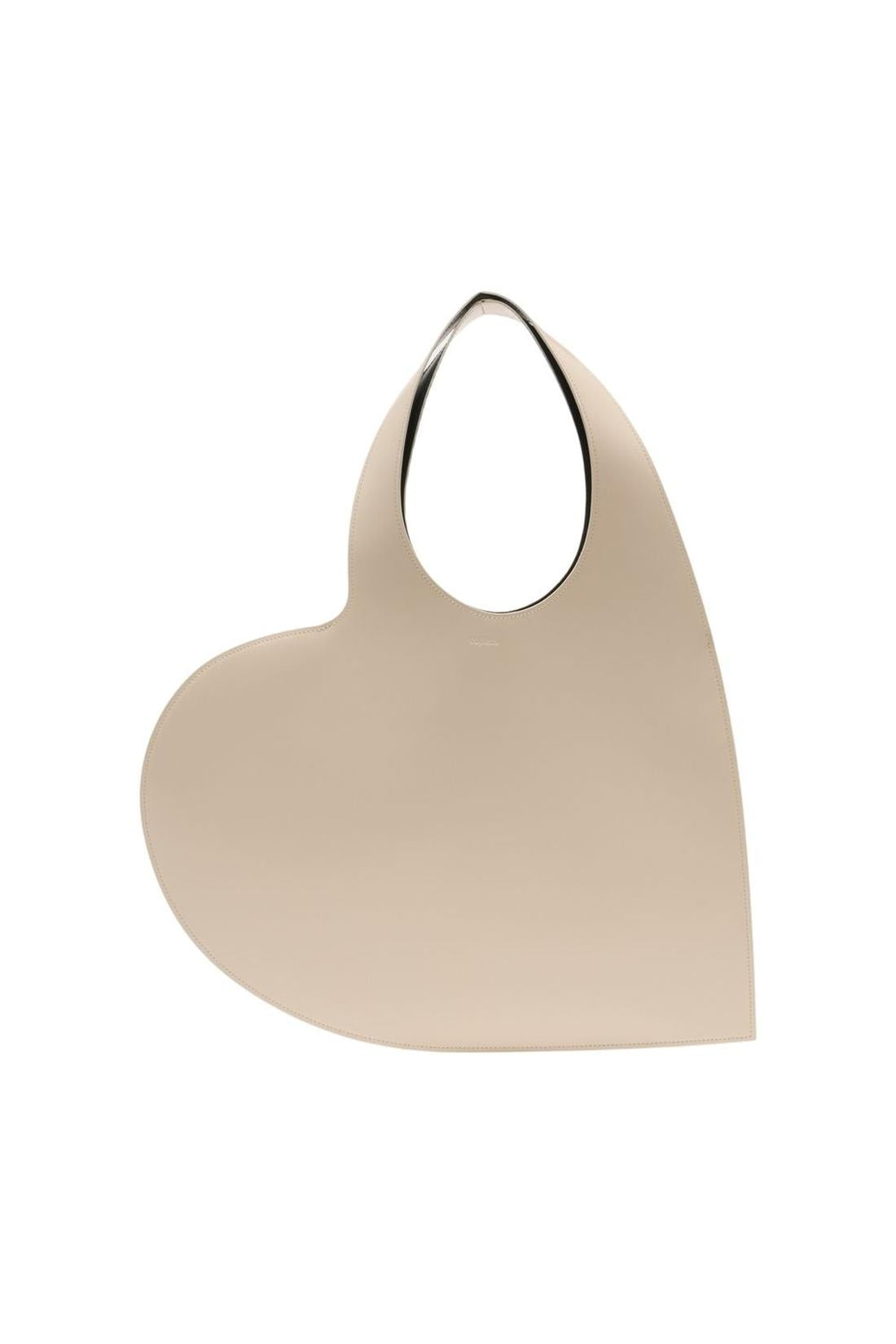 Heart Tote Schultertasche - Coperni - Leder - Beige-Taschen-Coperni-OUTLET-One size-beige-ARCHIVIST-ARCHIVE-SALE