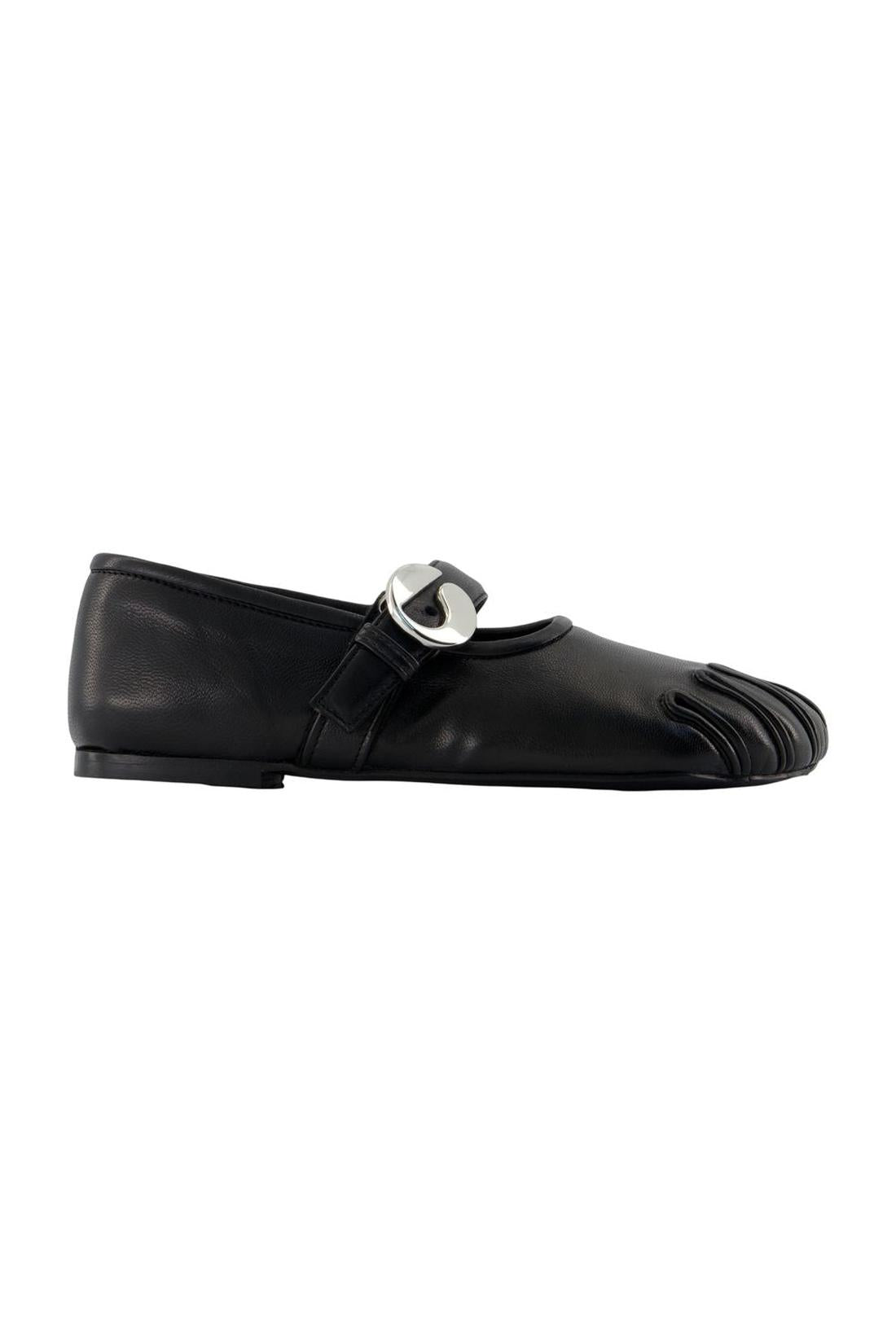 Ballerinas 5t – Coperni – Leder – Schwarz