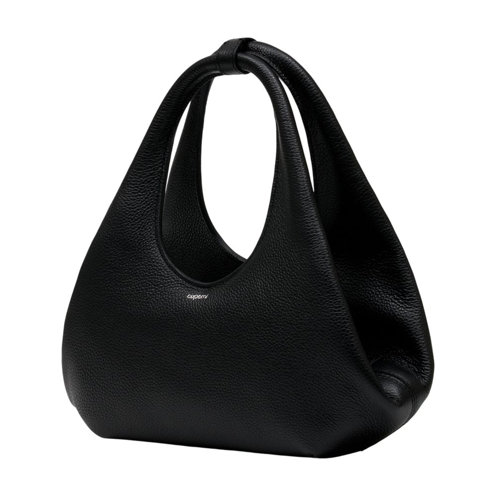 Mini Folded Handtasche – Coperni – Leder – Schwarz