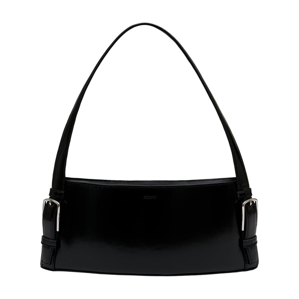 Ergonomische Umhängetasche – Coperni – Leder – Schwarz