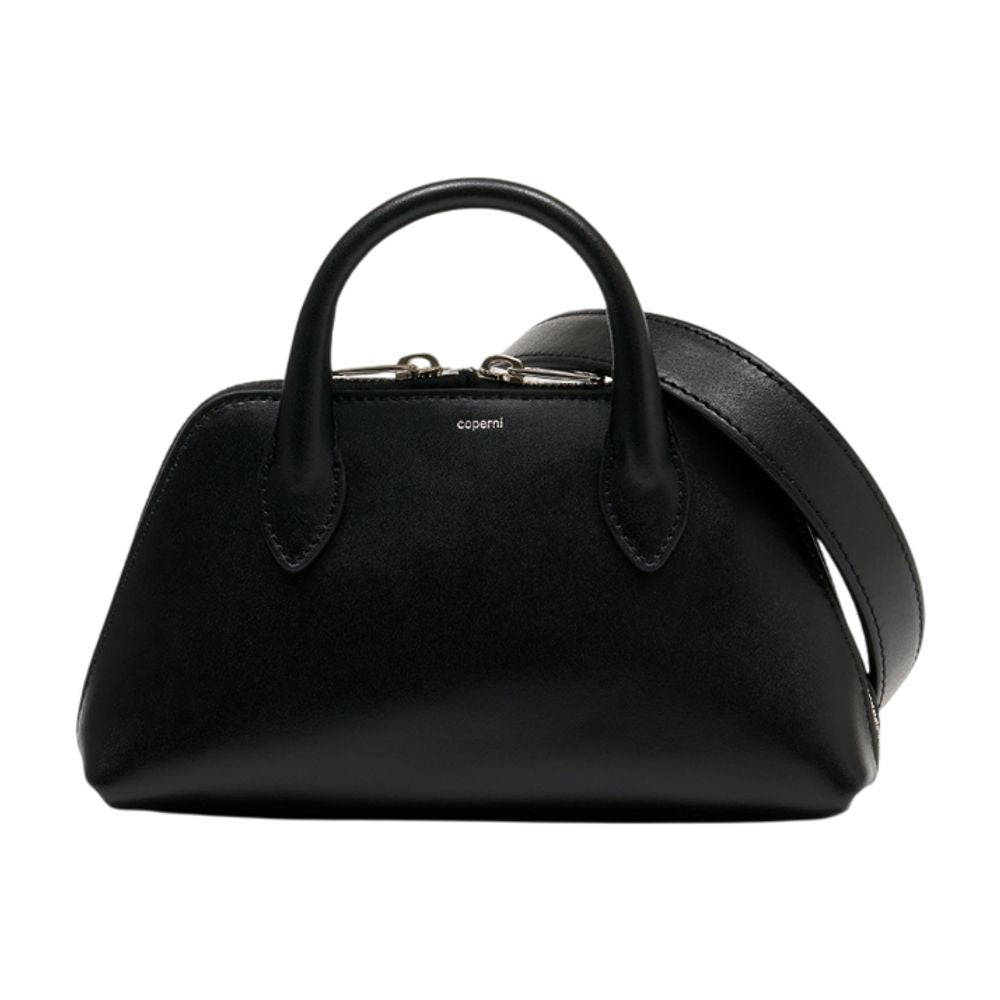 Duffle-Tasche mit Gürtel – Coperni – Leder – Schwarz