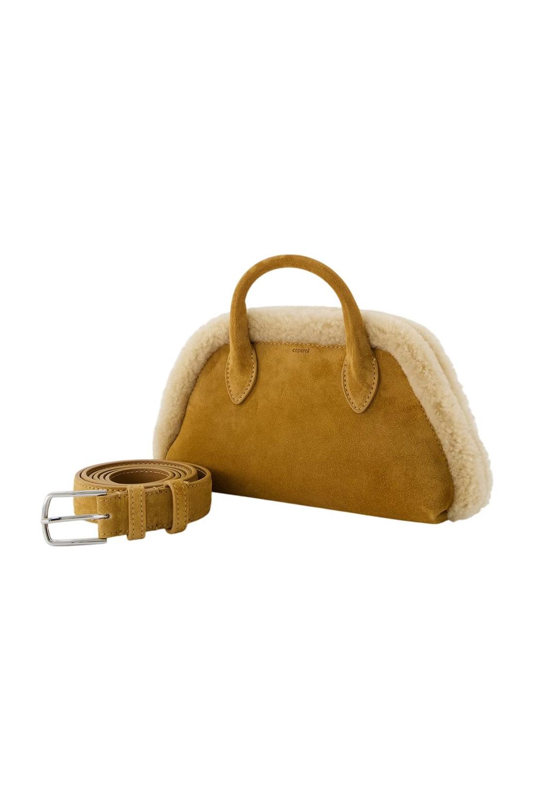 Umhängetasche „Duffle Belt“ – „ Coperni “ – Leder – Braun