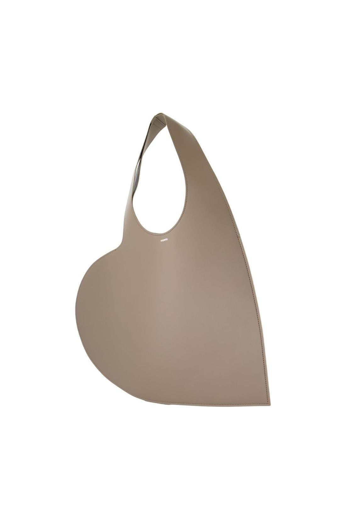 Einkaufstasche „Heart“ – Coperni – Leder – Braun