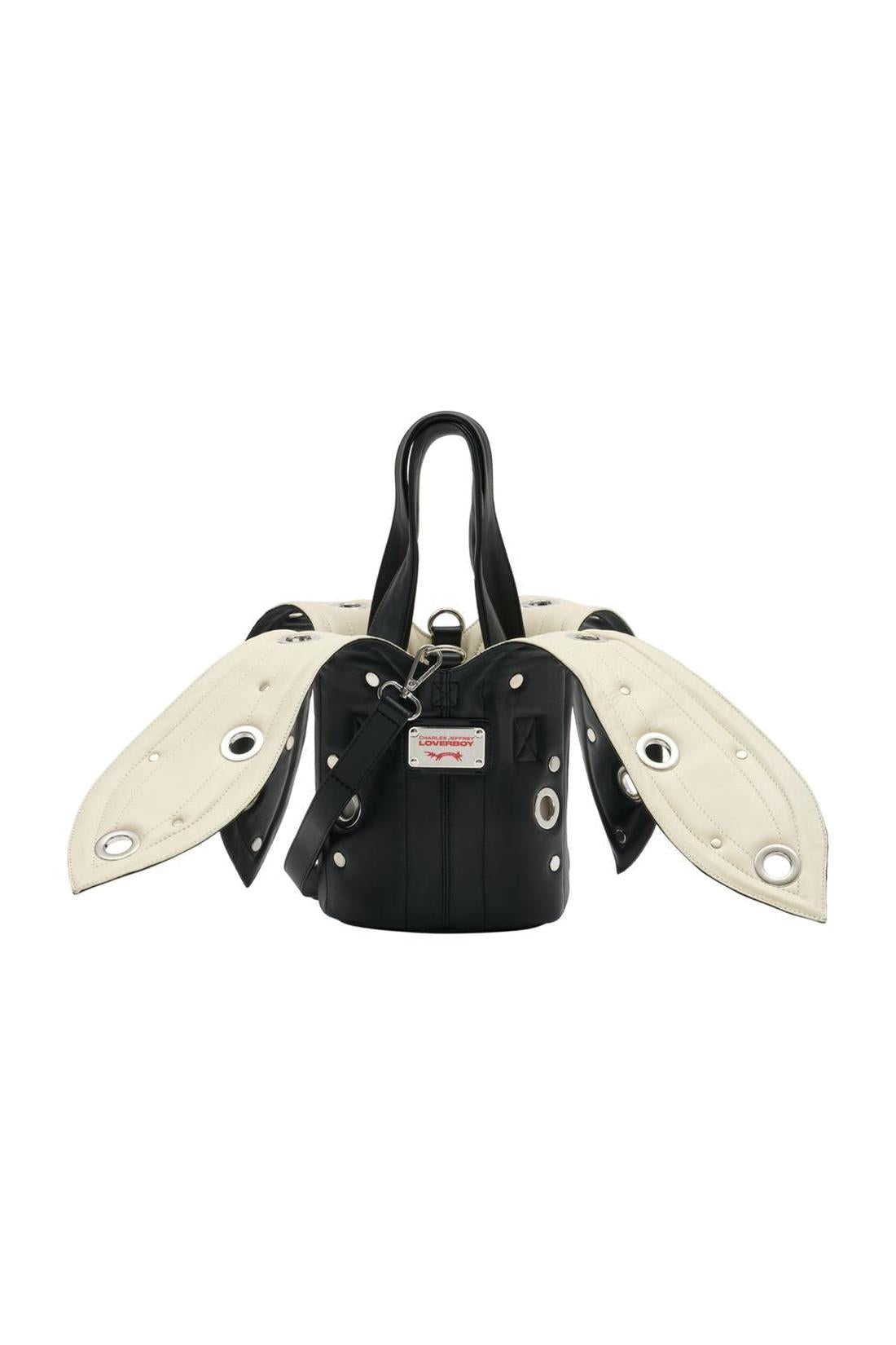 Charles Jeffrey Loverboy-Banana Handtasche - Charles Jeffrey Loverboy - Leder - Schwarz-Taschen-Black-Deal-Outlet-by-ARCHIVIST