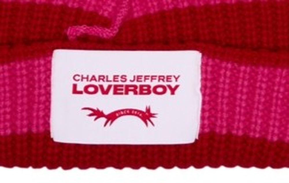 Mütze „Chunky Rabbit“ – Charles Jeffrey Loverboy – Wolle – Rosa