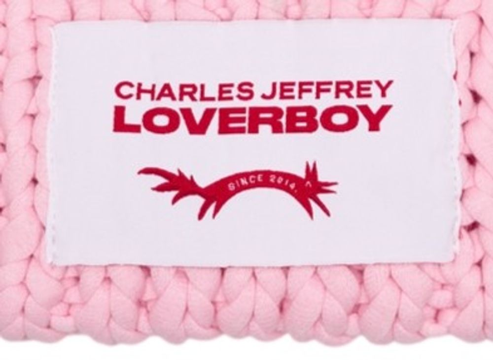 Chubby Mütze - Charles Jeffrey Loverboy - Baumwolle - Rosa