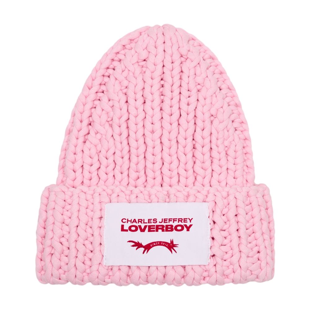 Chubby Mütze - Charles Jeffrey Loverboy - Baumwolle - Rosa