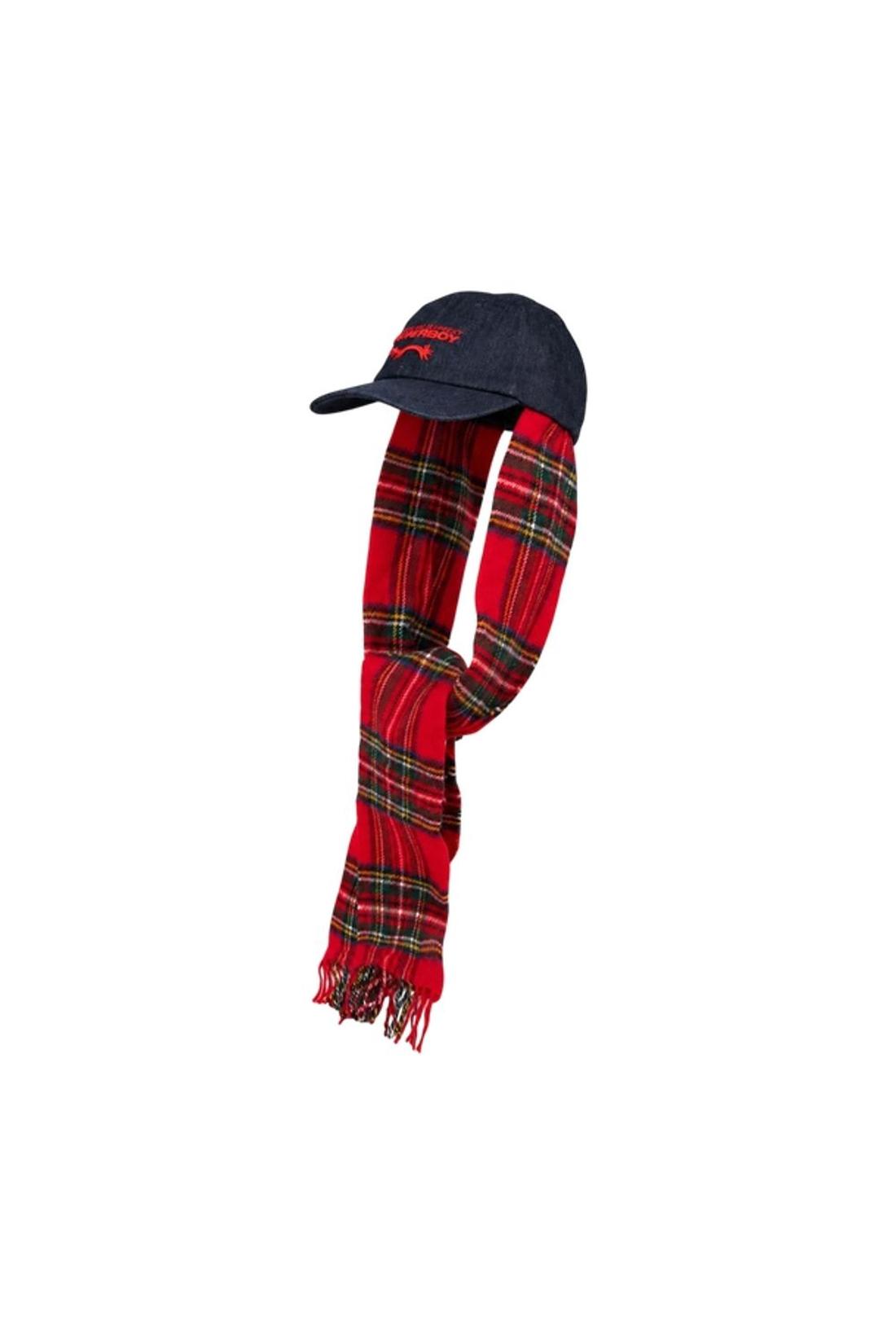 Mütze „Scarf“ – „ Charles Jeffrey Loverboy “ – Baumwolle – Blau