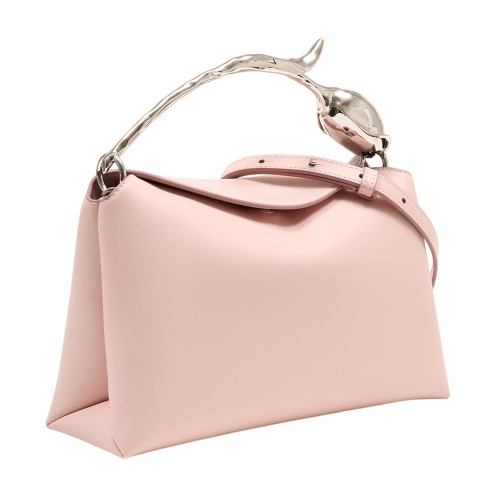 Handtasche Medium Bloom – ERDEM – Leder – Rosa