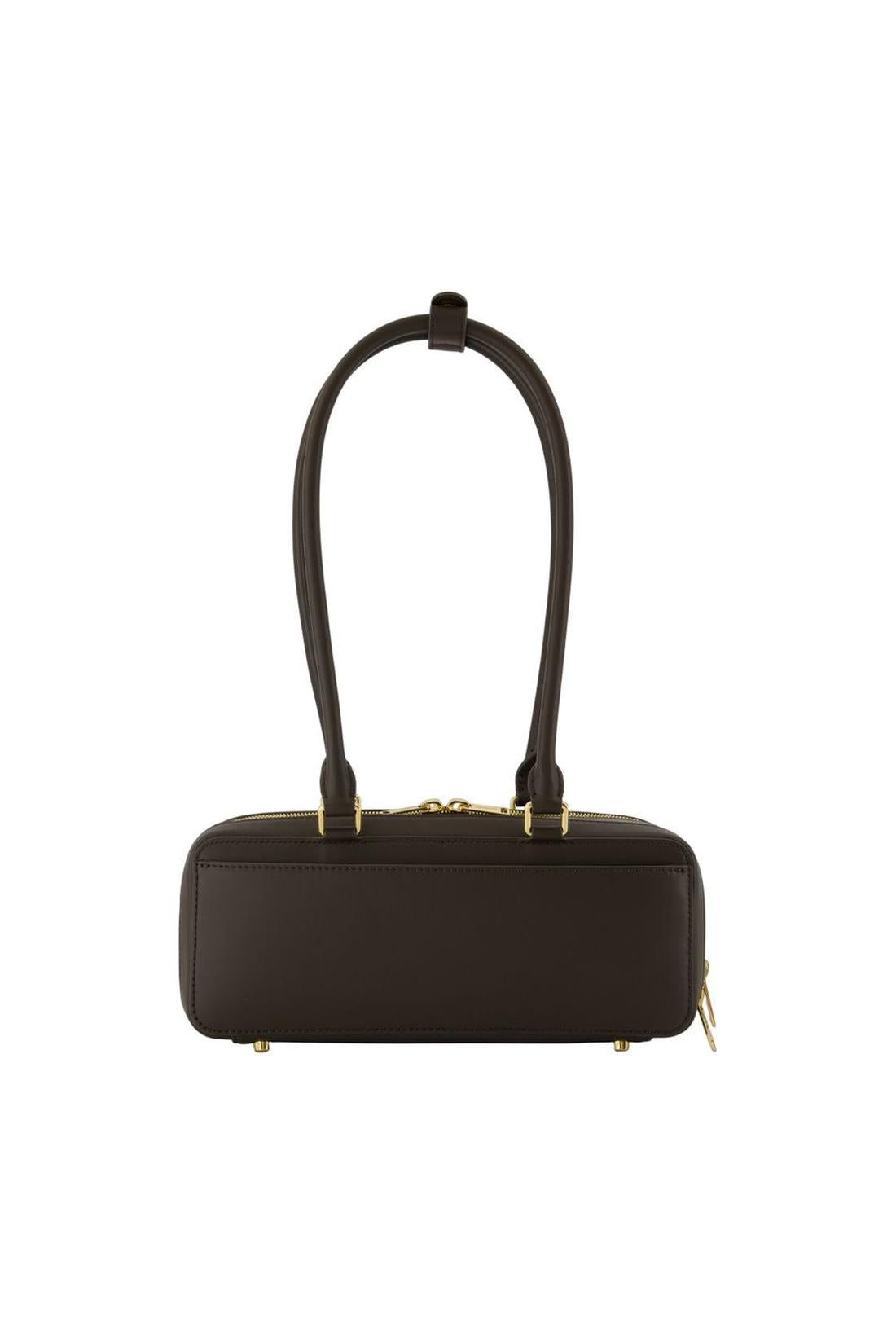 Self Portrait-Baguette With Charm Schultertasche - SELF PORTRAIT - Leder - Braun-Taschen-Black-Deal-Outlet-by-ARCHIVIST