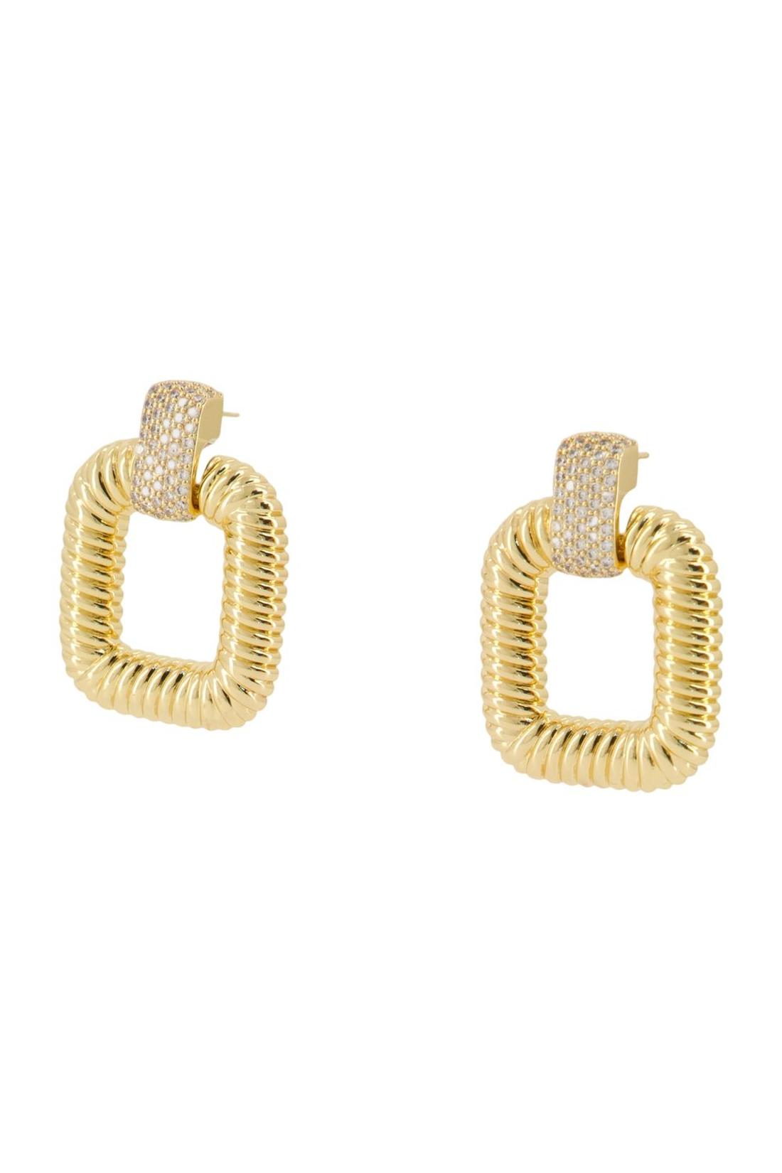 Self Portrait-Knocker Ohrringe - SELF PORTRAIT - Metall - Vergoldet-Schmuck-Black-Deal-Outlet-by-ARCHIVIST