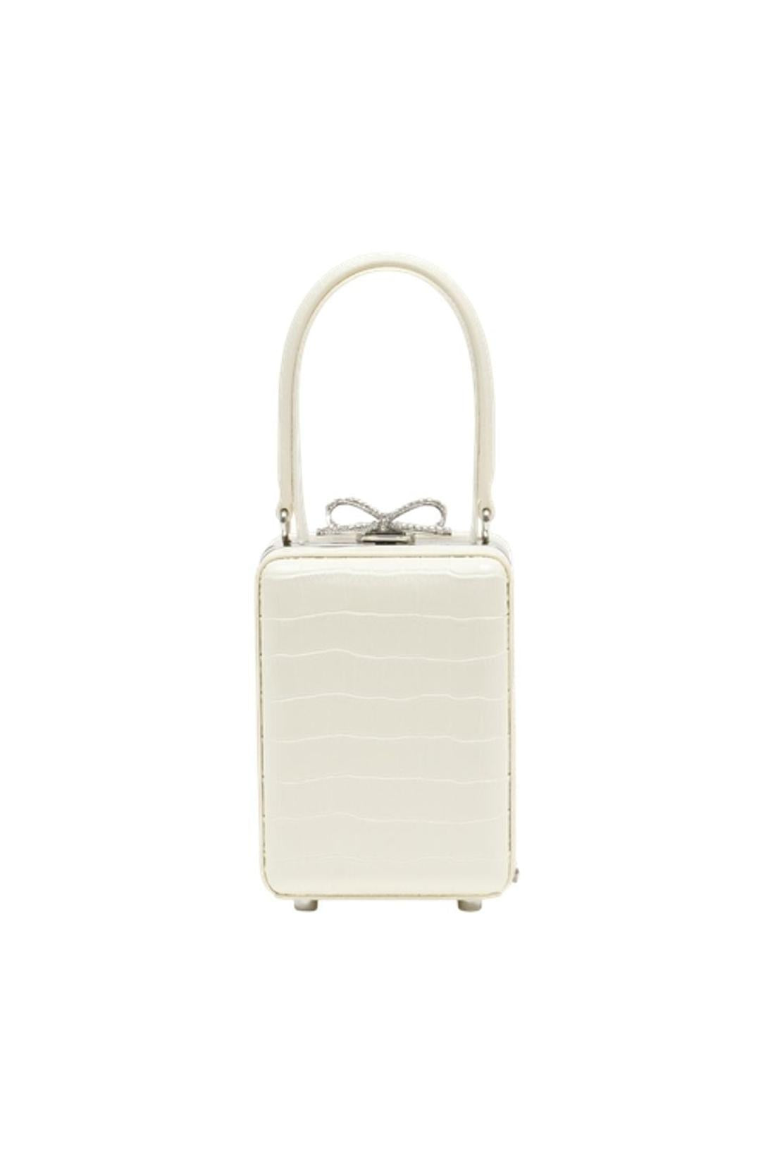 Self Portrait-Micro Handtasche - SELF PORTRAIT - Leder - Weiß-Taschen-Black-Deal-Outlet-by-ARCHIVIST