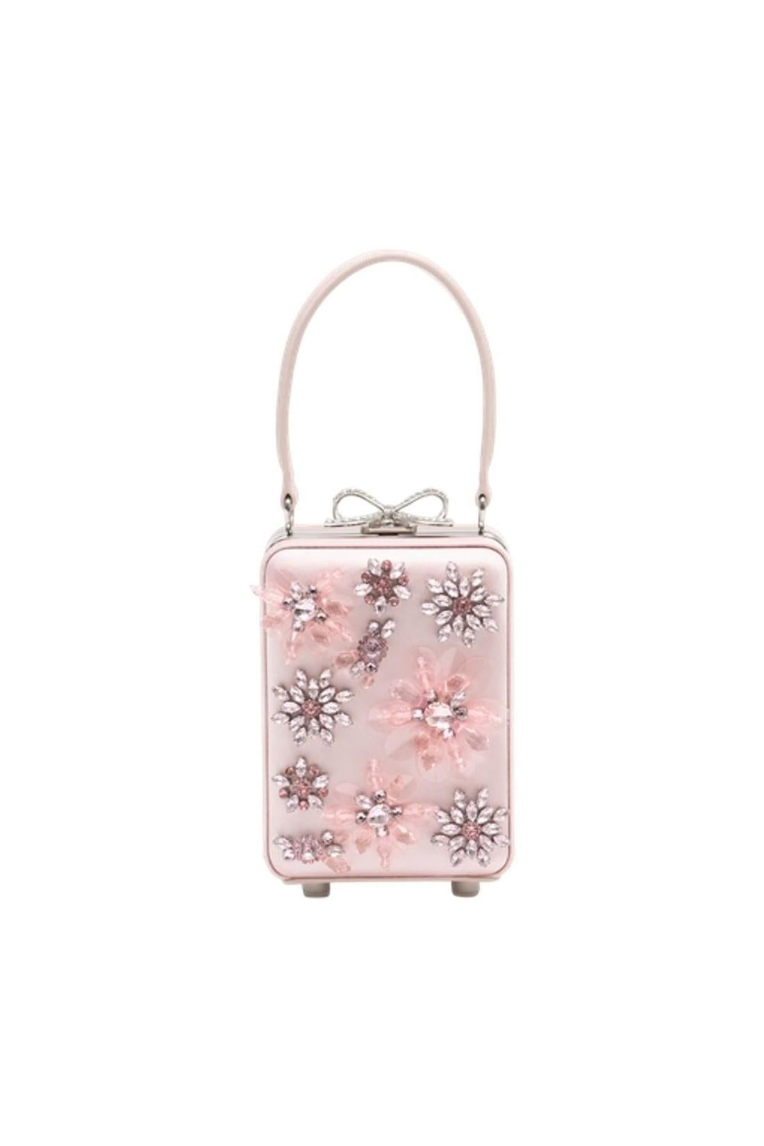 Self Portrait-Micro Handtasche - SELF PORTRAIT - Seide - Rosa-Taschen-Black-Deal-Outlet-by-ARCHIVIST