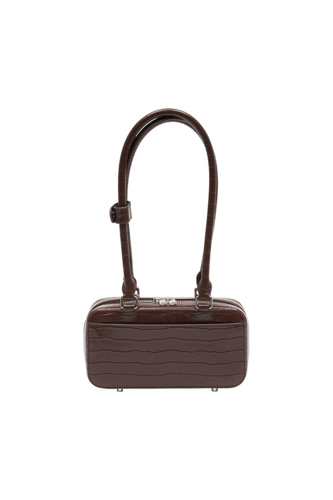 Self Portrait-Mini-Schultertasche - SELF PORTRAIT - Leder - Braun-Taschen-Black-Deal-Outlet-by-ARCHIVIST