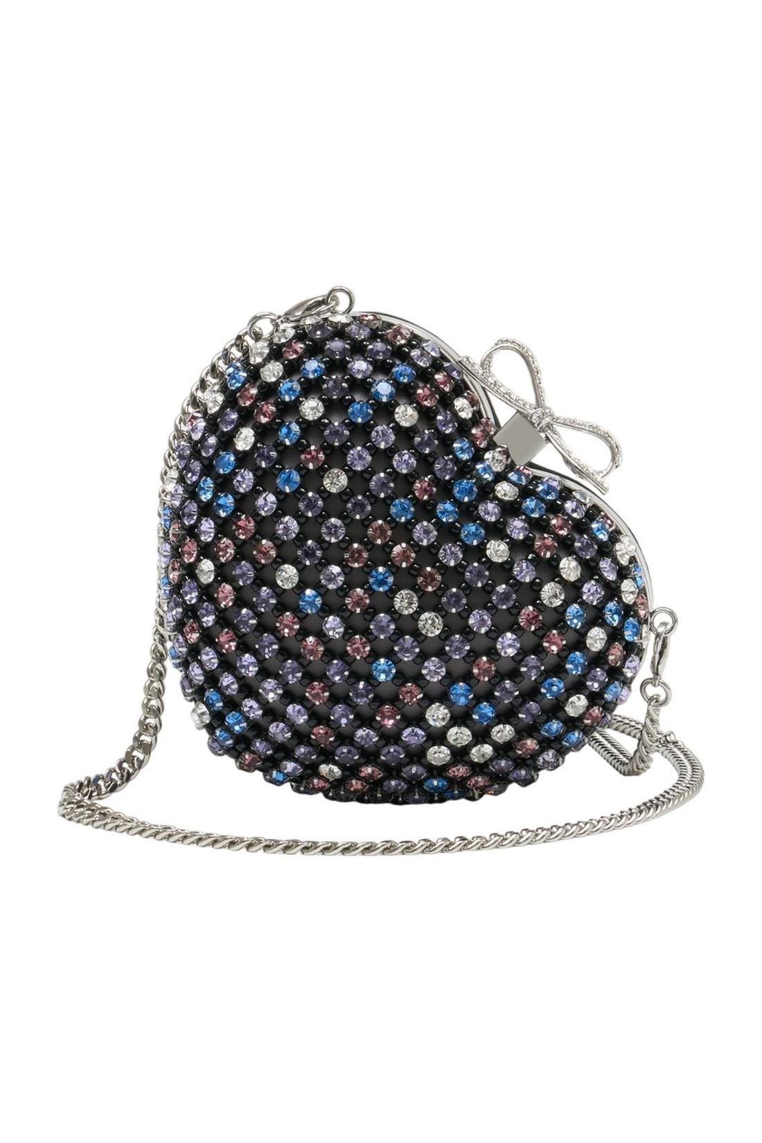 Self Portrait-Heart Clutch - SELF PORTRAIT - Metall - Multi-Taschen-Black-Deal-Outlet-by-ARCHIVIST