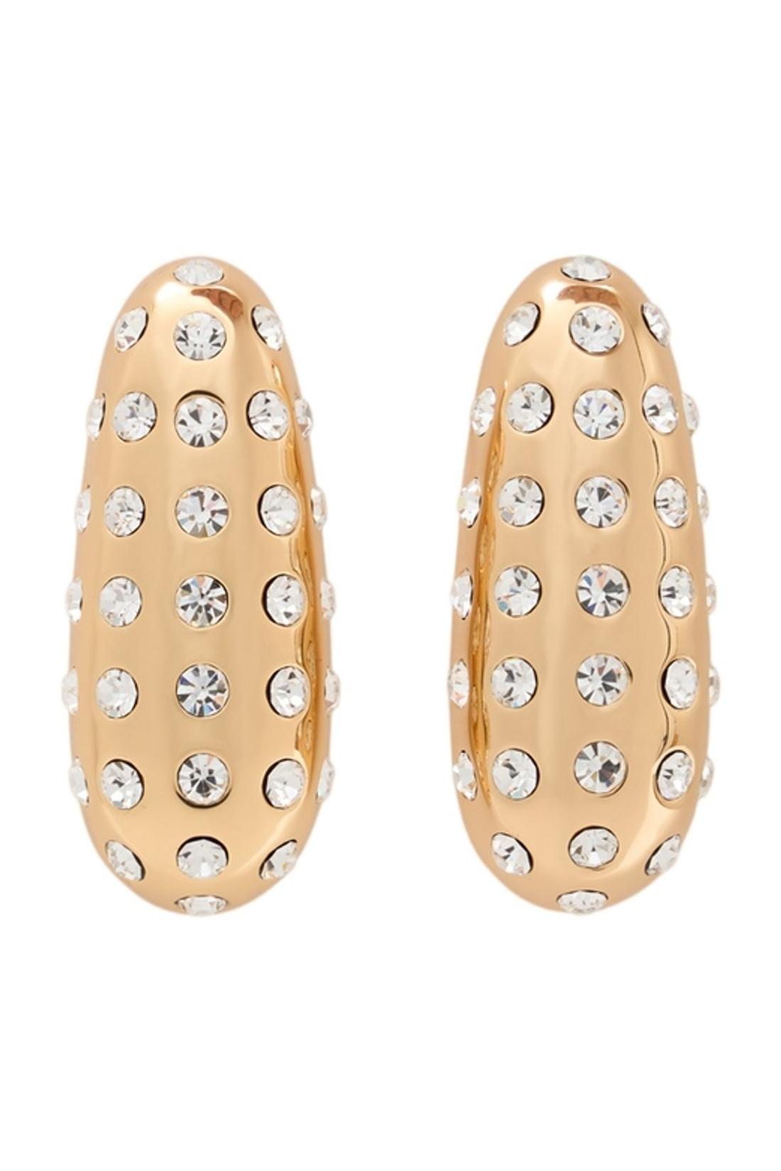 Crystal Bar Ohrringe - SELF PORTRAIT - Metall - Vergoldet