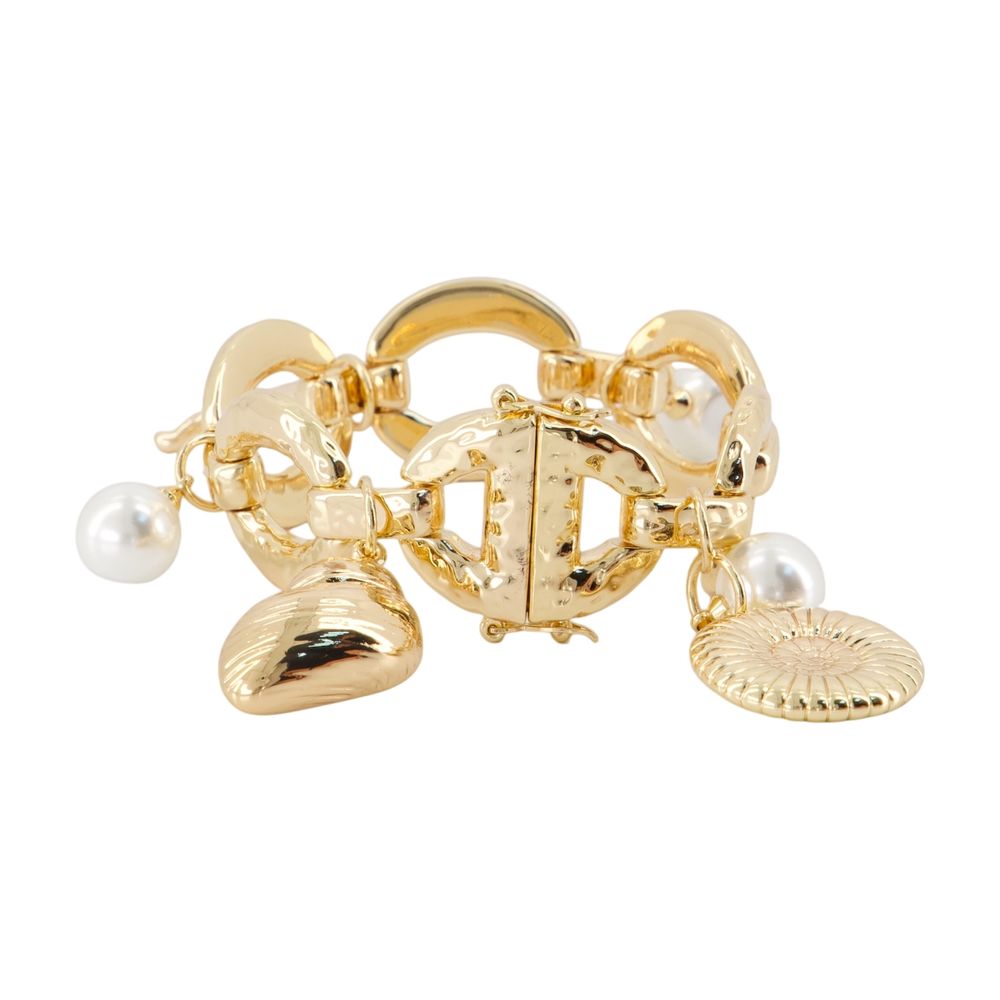 Armband „Coral Charm“ – SELF PORTRAIT – Metall – Goldfarben