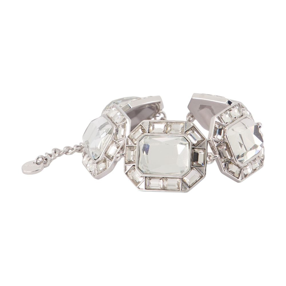 Armband „Crystal“  – SELF PORTRAIT – Perlen – Silberfarben