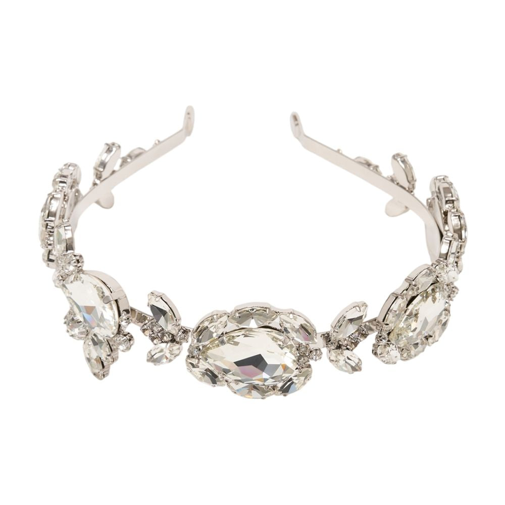 Multi-Crystal-Haarspangen – SELF PORTRAIT – Perlen – Silberfarben