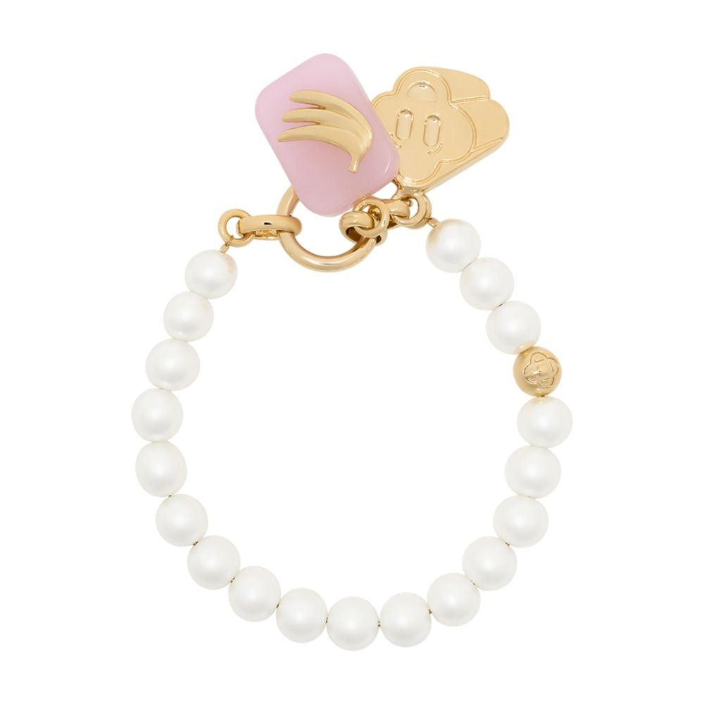 Armband Icon Pearl – Casablanca – Metall – Mehrfarbig