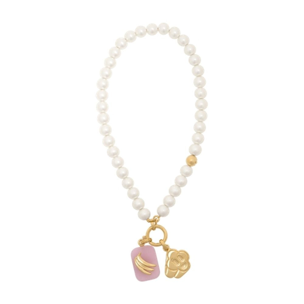 Halskette Icon Pearl – Casablanca – Metall – Mehrfarbig