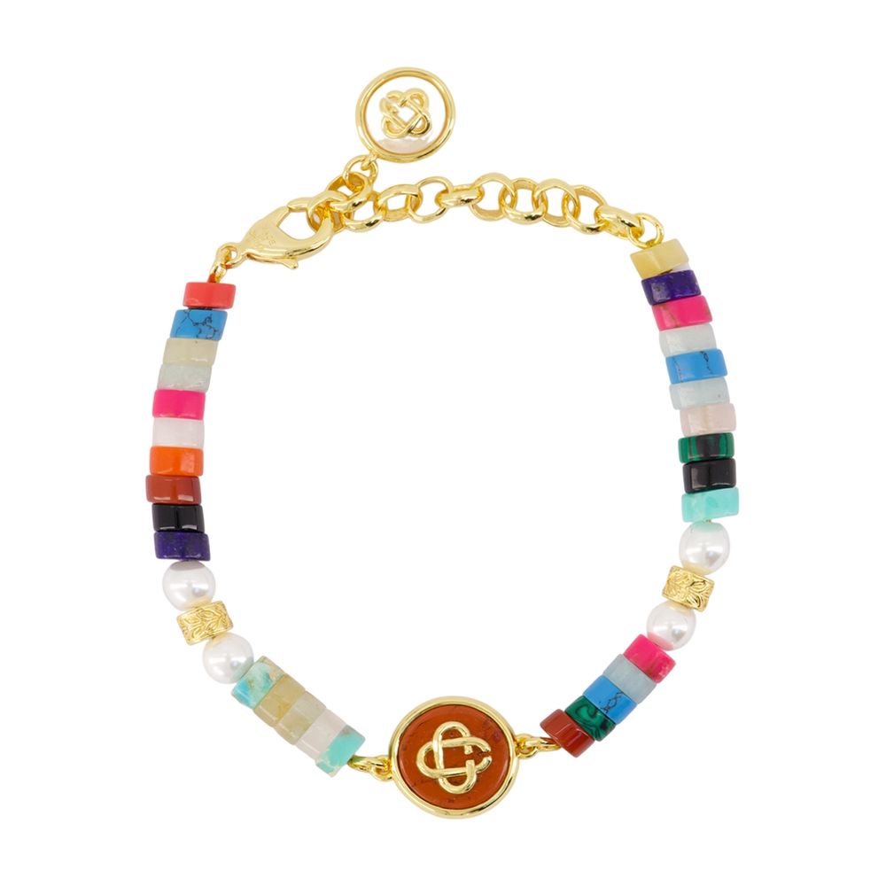 Armband „Multi Bead“ – Casablanca – Metall – Mehrfarbig