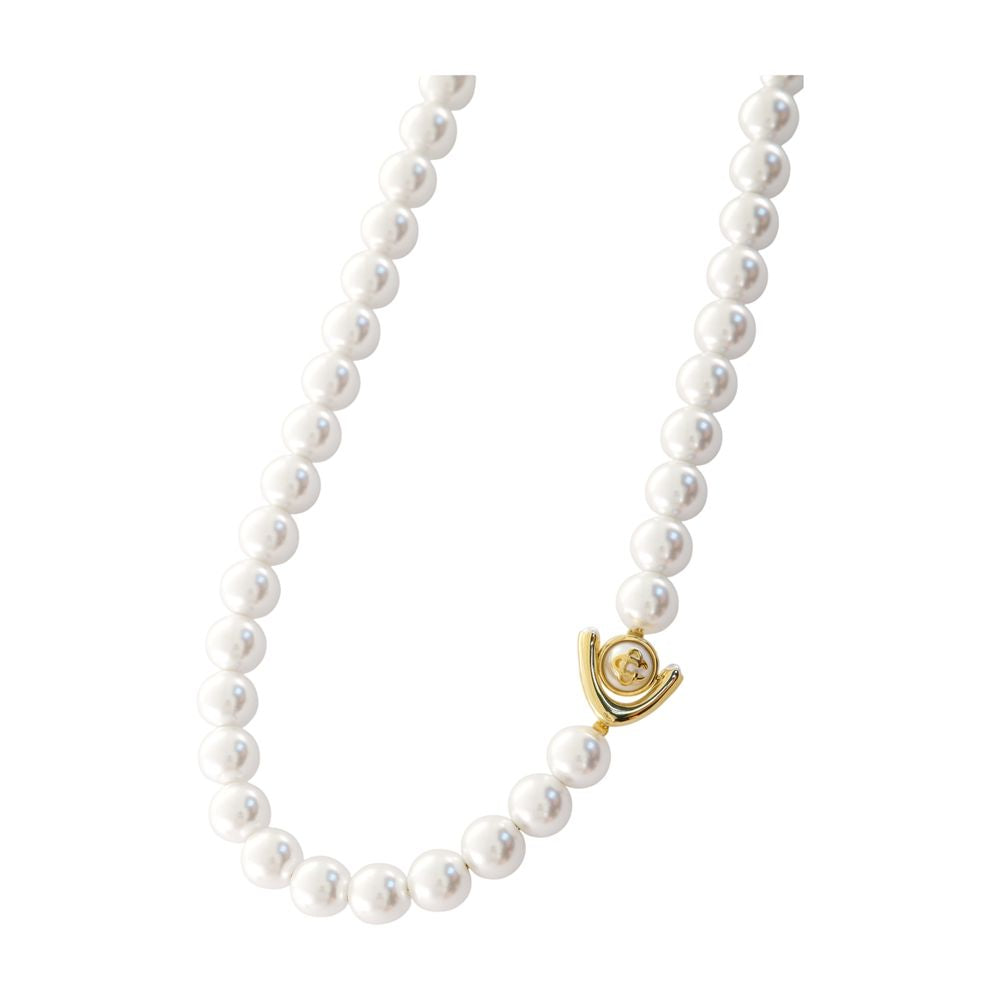 Lotus Pearl Halskette – Casablanca – Perlen – Weiß