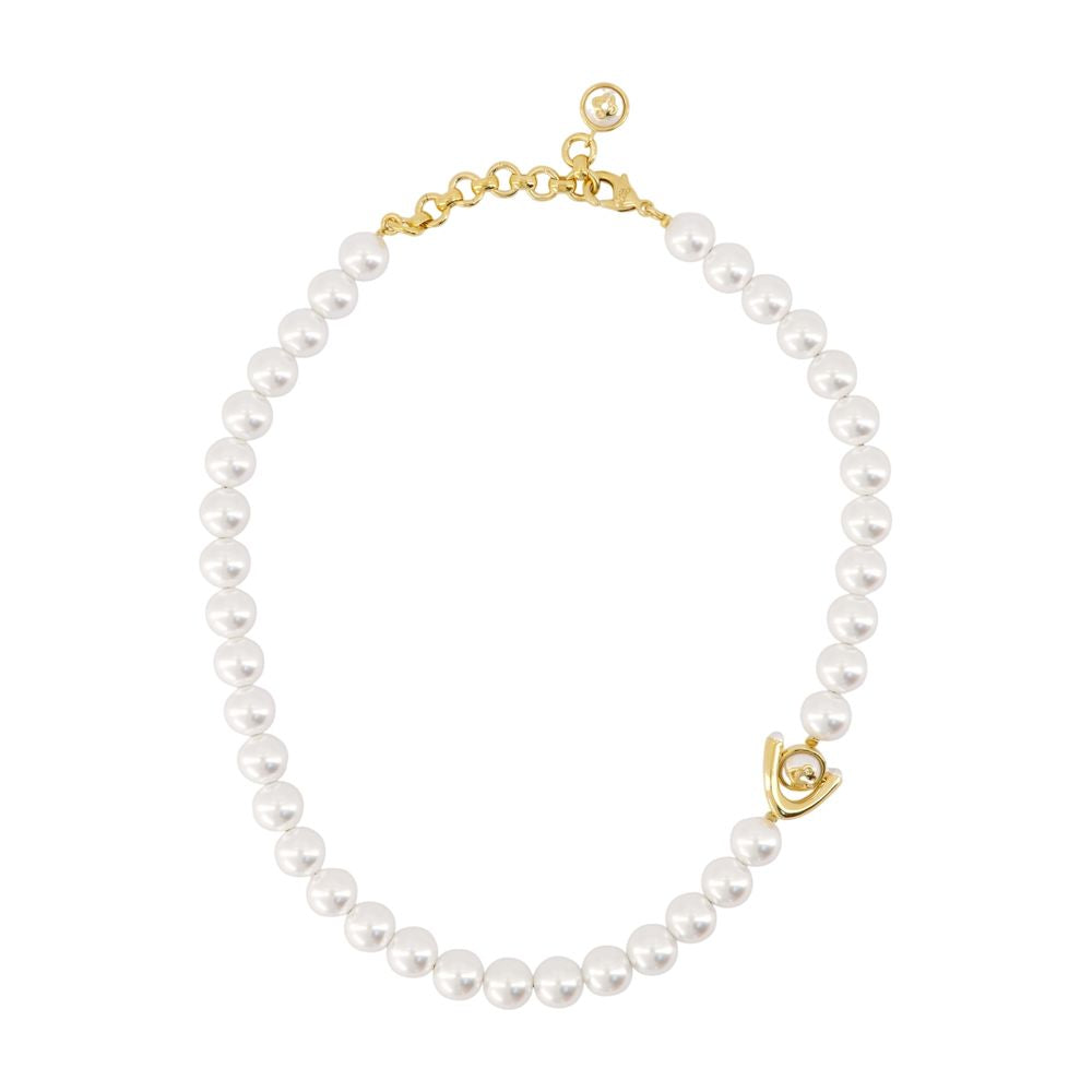 Lotus Pearl Halskette – Casablanca – Perlen – Weiß