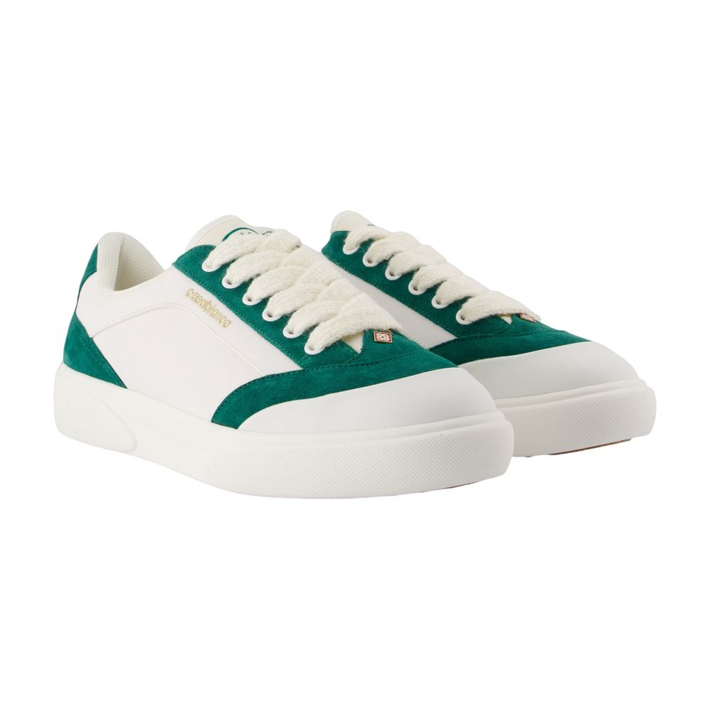 Sneakers Del Mar – Casablanca – Leder – Grün