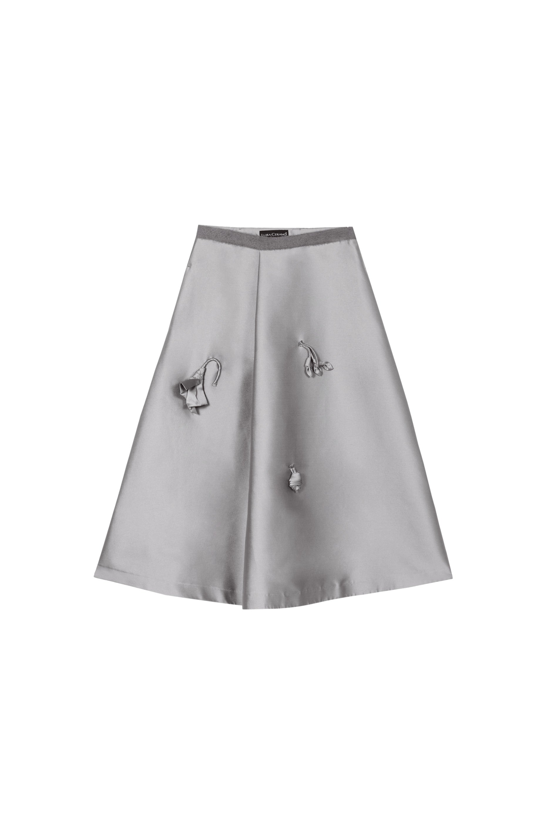 Maxirock mit Blütenmotiv