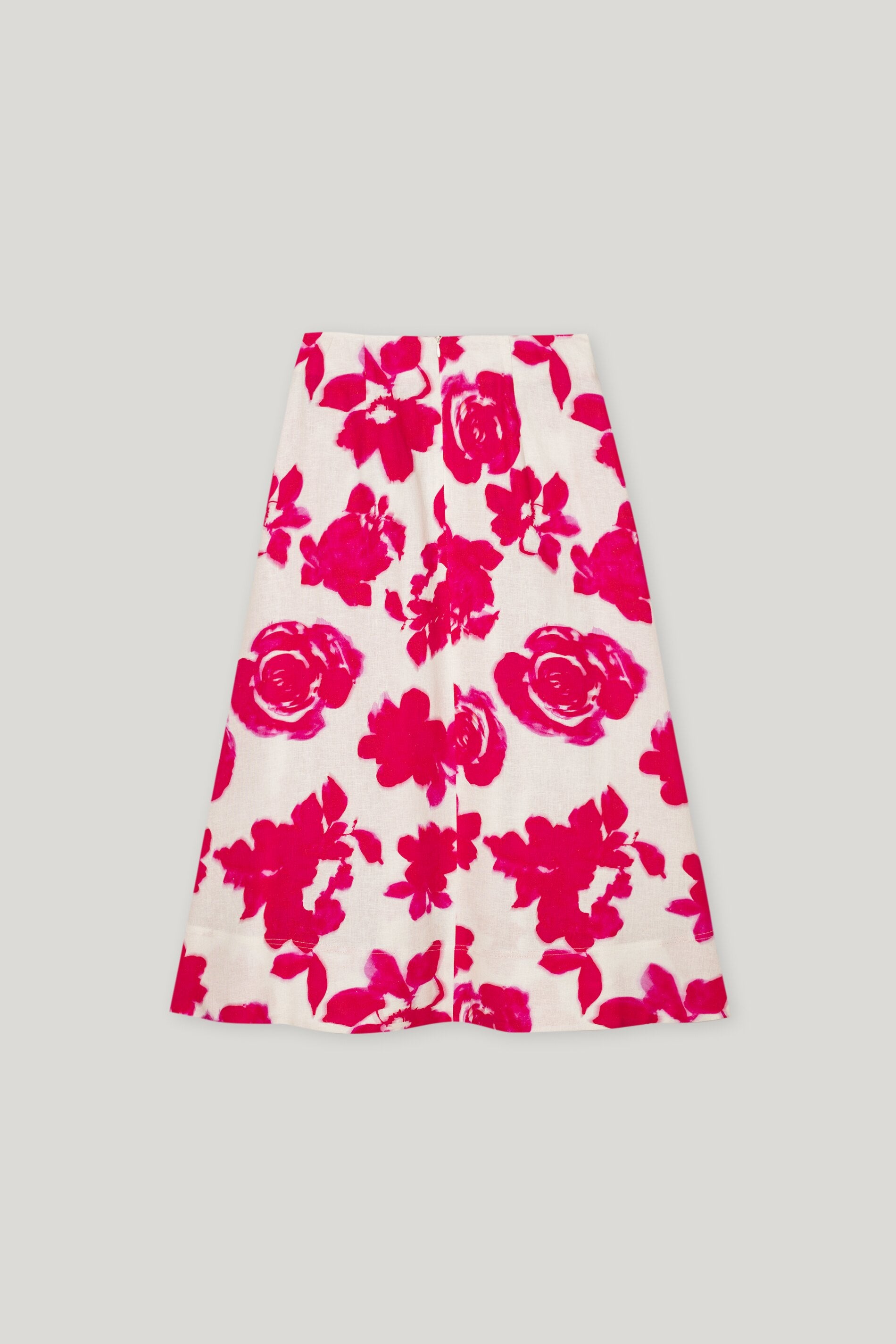 Maxirock mit Flower-Print