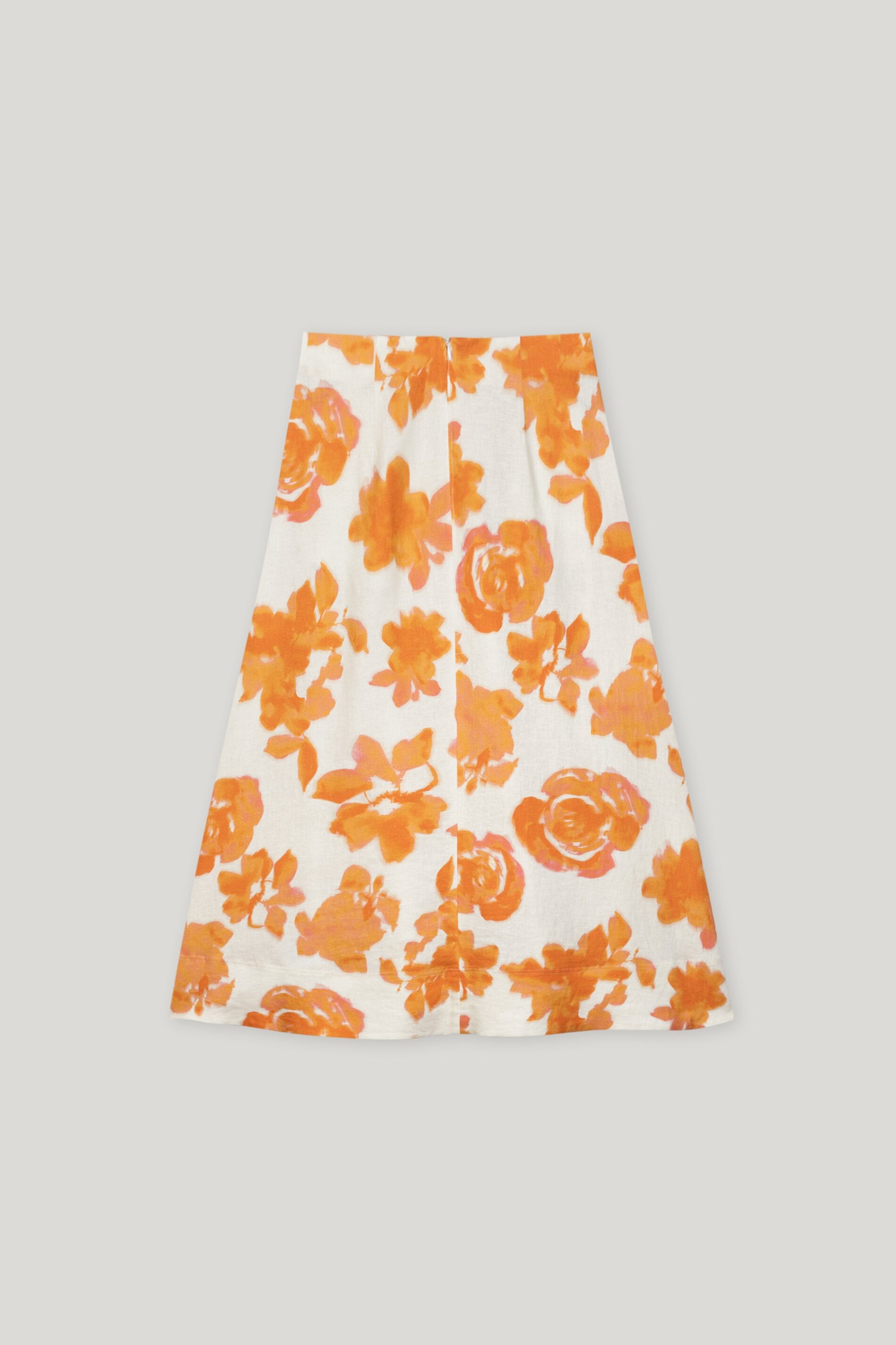 Maxirock mit Flower-Print