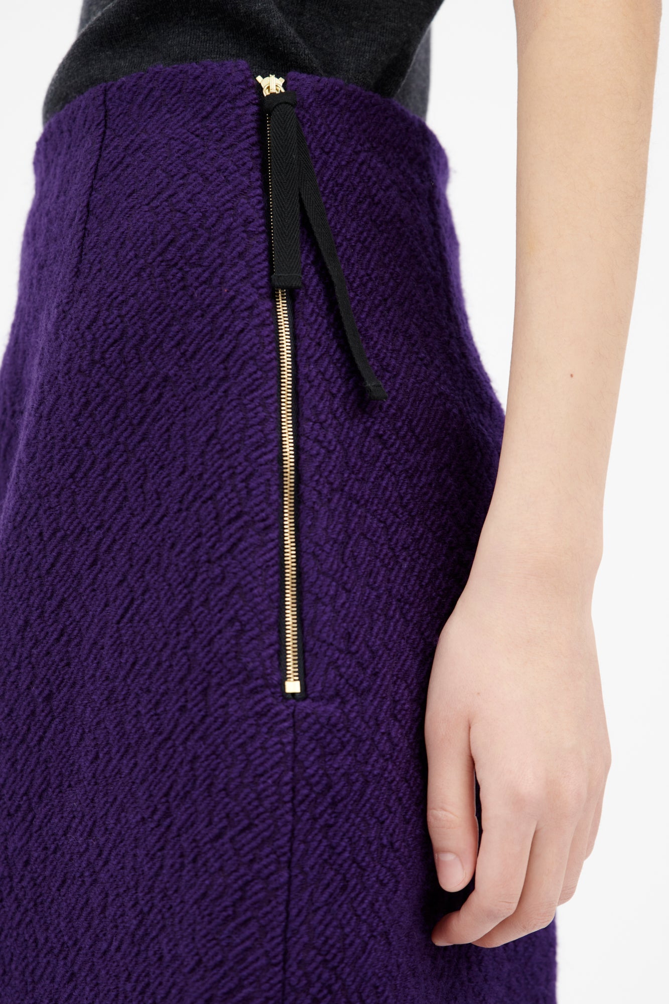 3-D Basket Wave Rock, Dark Lilac-Jacken & Mäntel-Odeeh-OUTLET-ARCHIVIST-ARCHIVE-SALE