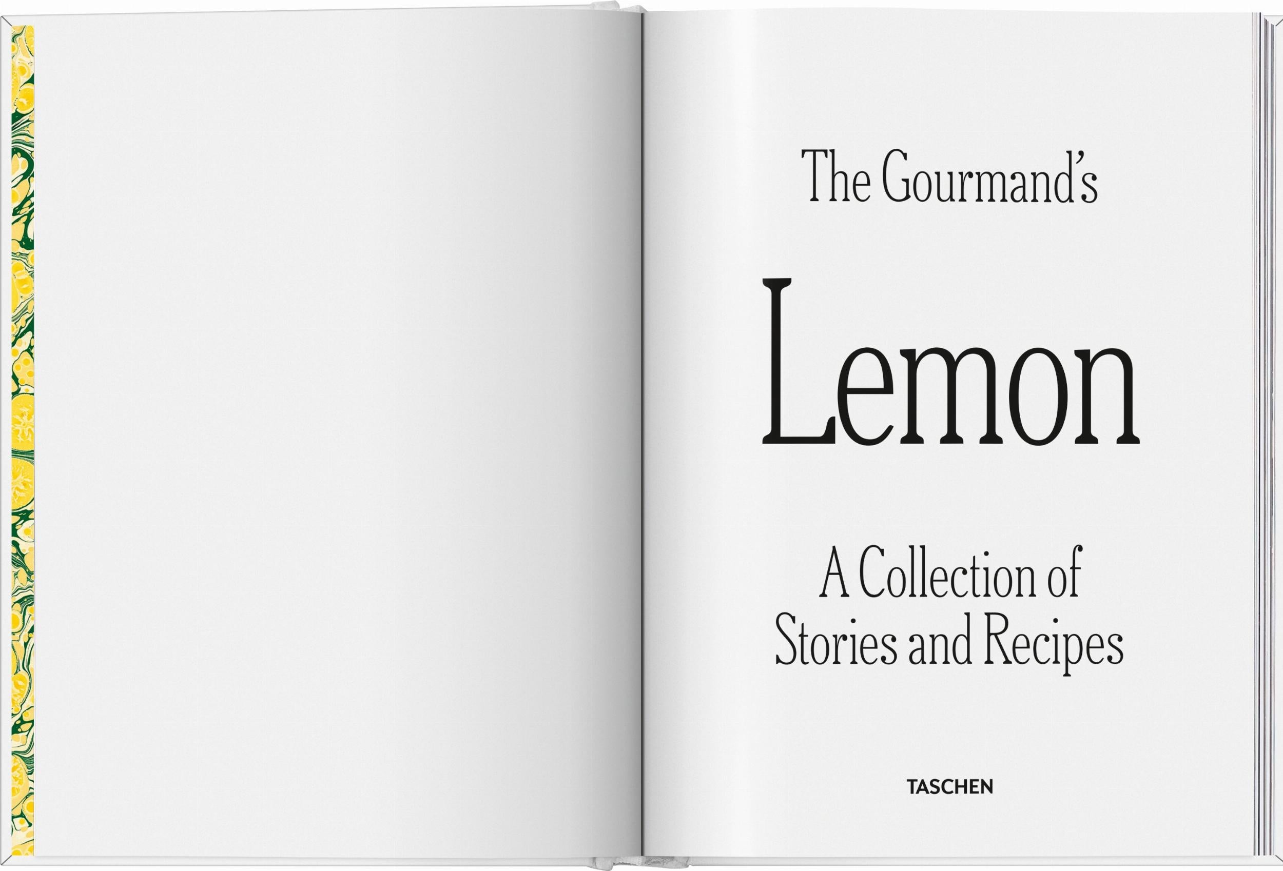 Taschen-The Gourmand's Lemon. A Collection of Stories and Recipes (English)-Style, Food & Travel-Black-Deal-Outlet-by-ARCHIVIST