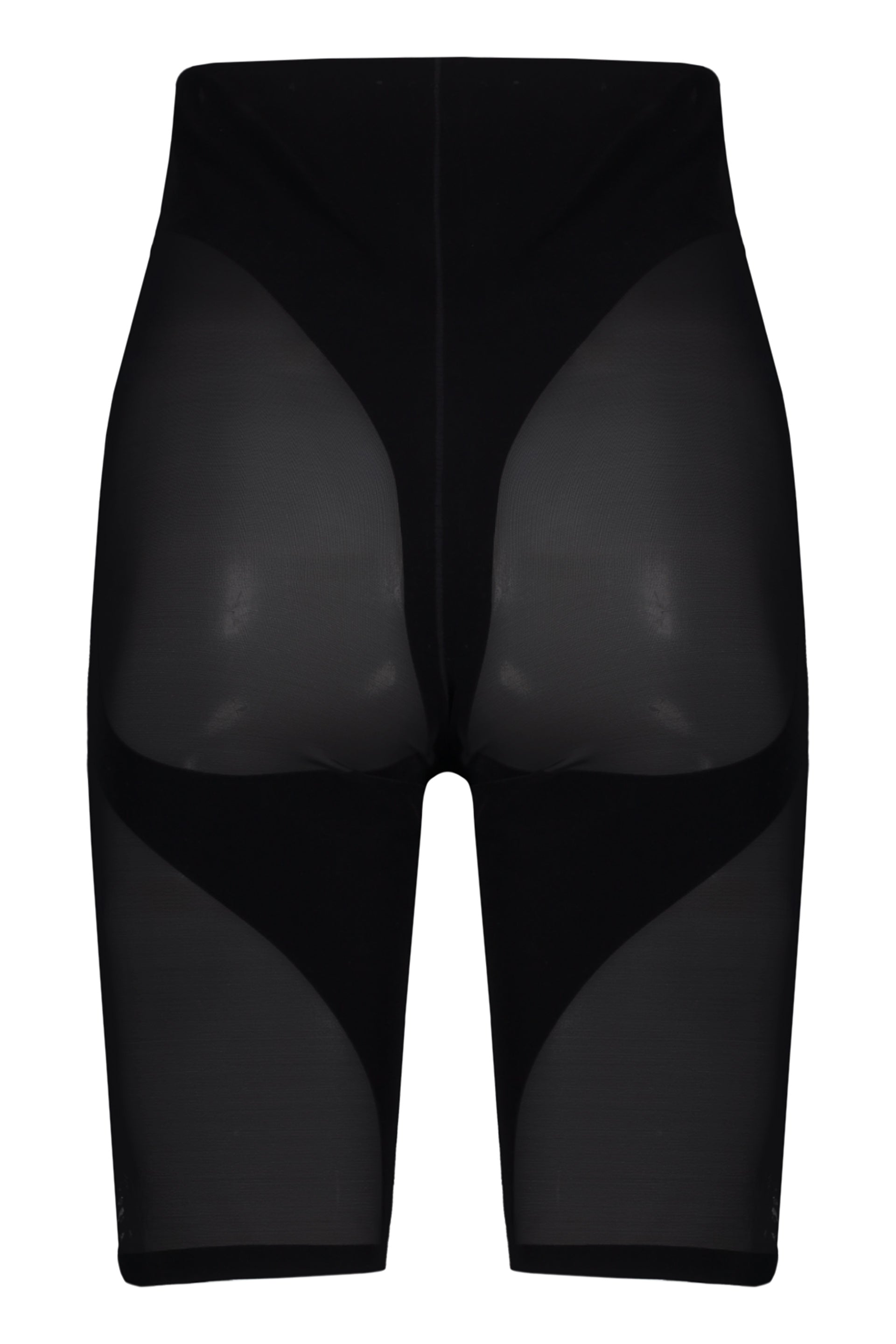 Mugler x Wolford - Semi-transparent shorts