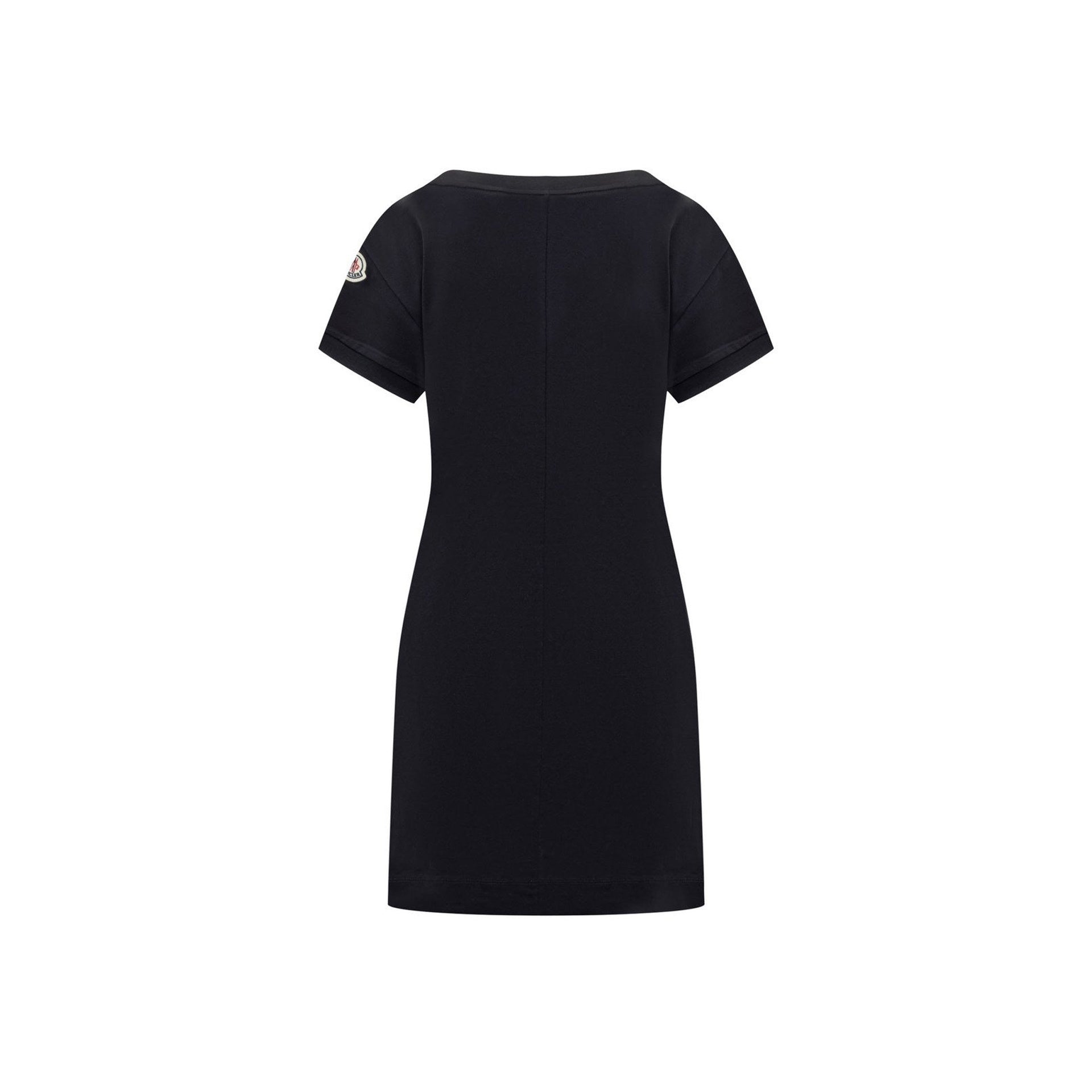 Moncler Cotton Logo Mini Dress