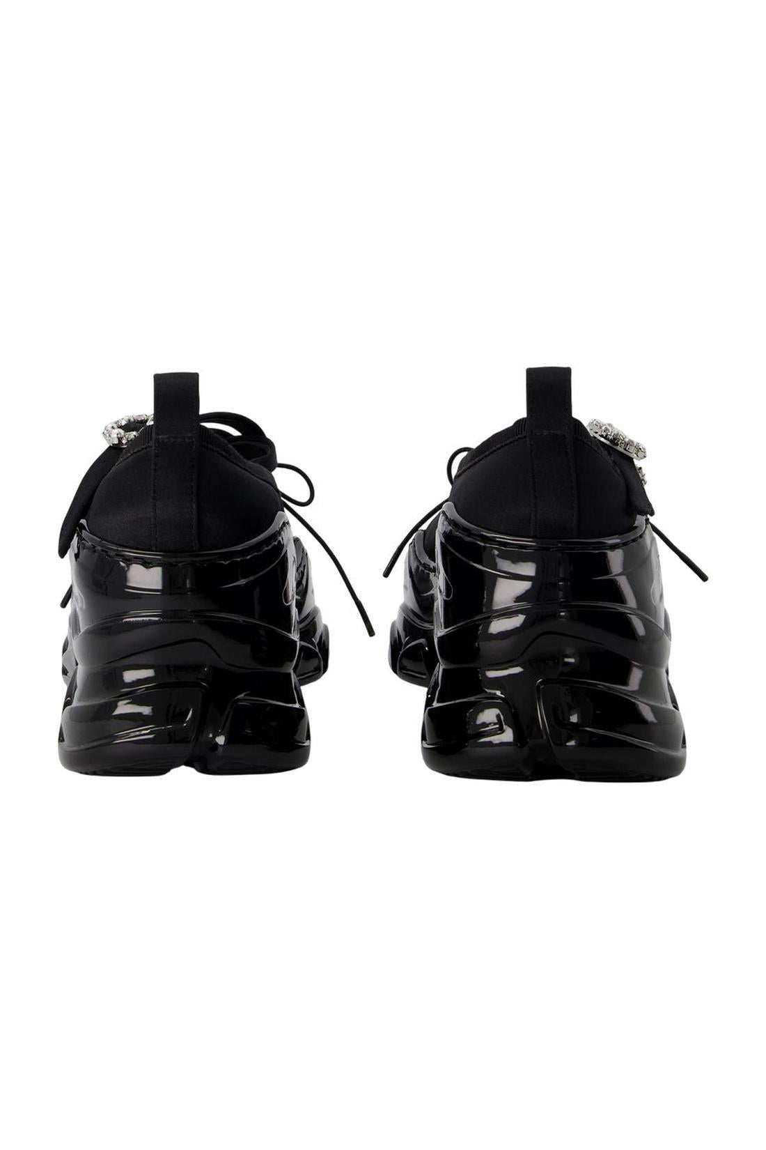 Klassische Sneakers mit Sprossen - Simone Rocha - Pvc - Schwarz-schuhe / flache-schuhe-Simone Rocha-ARCHIVIST