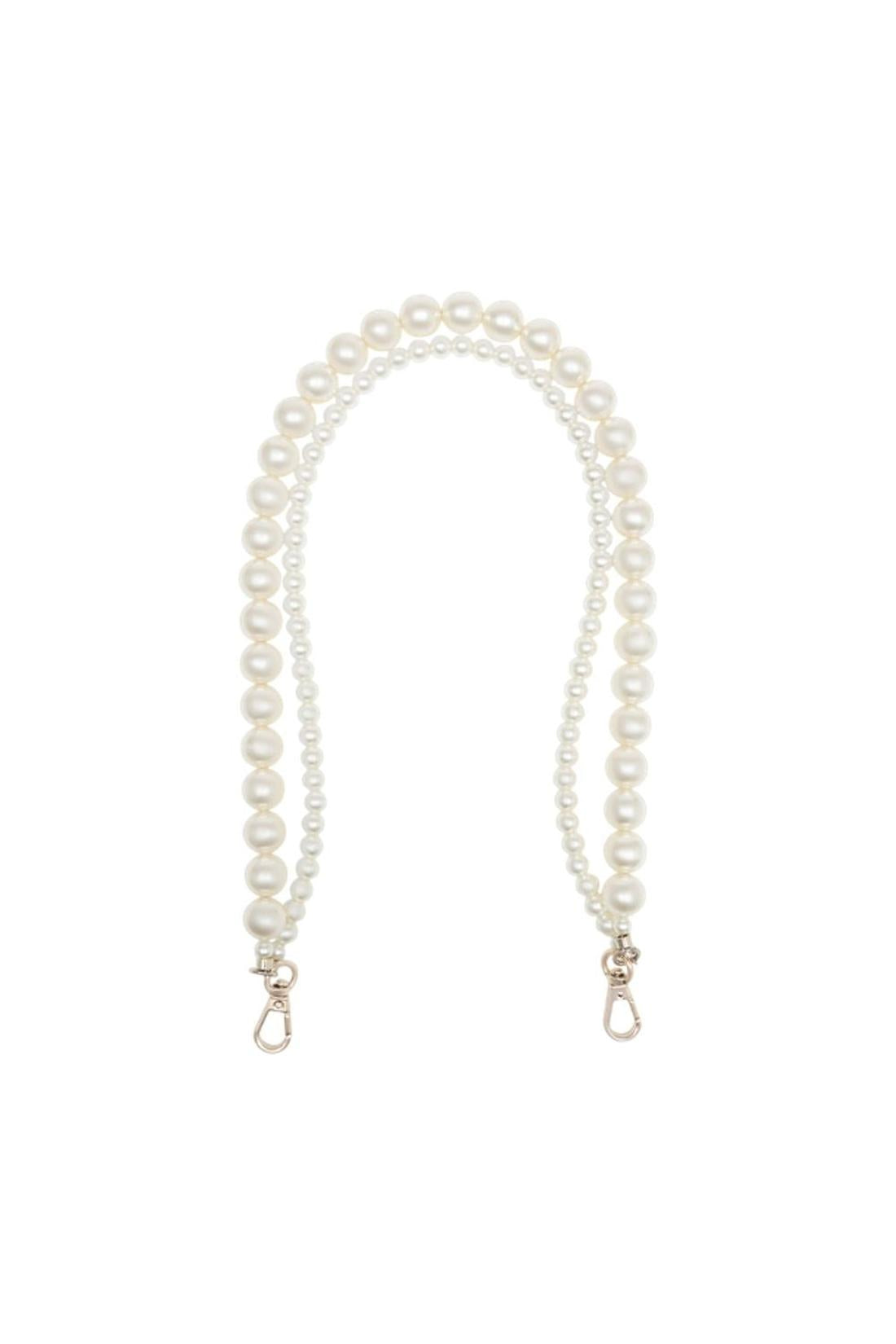 Perlen-Schulterriemen - Simone Rocha - Synthetik - Elfenbeinfarben-Outdoor-Simone Rocha-One size-ivory-ARCHIVIST